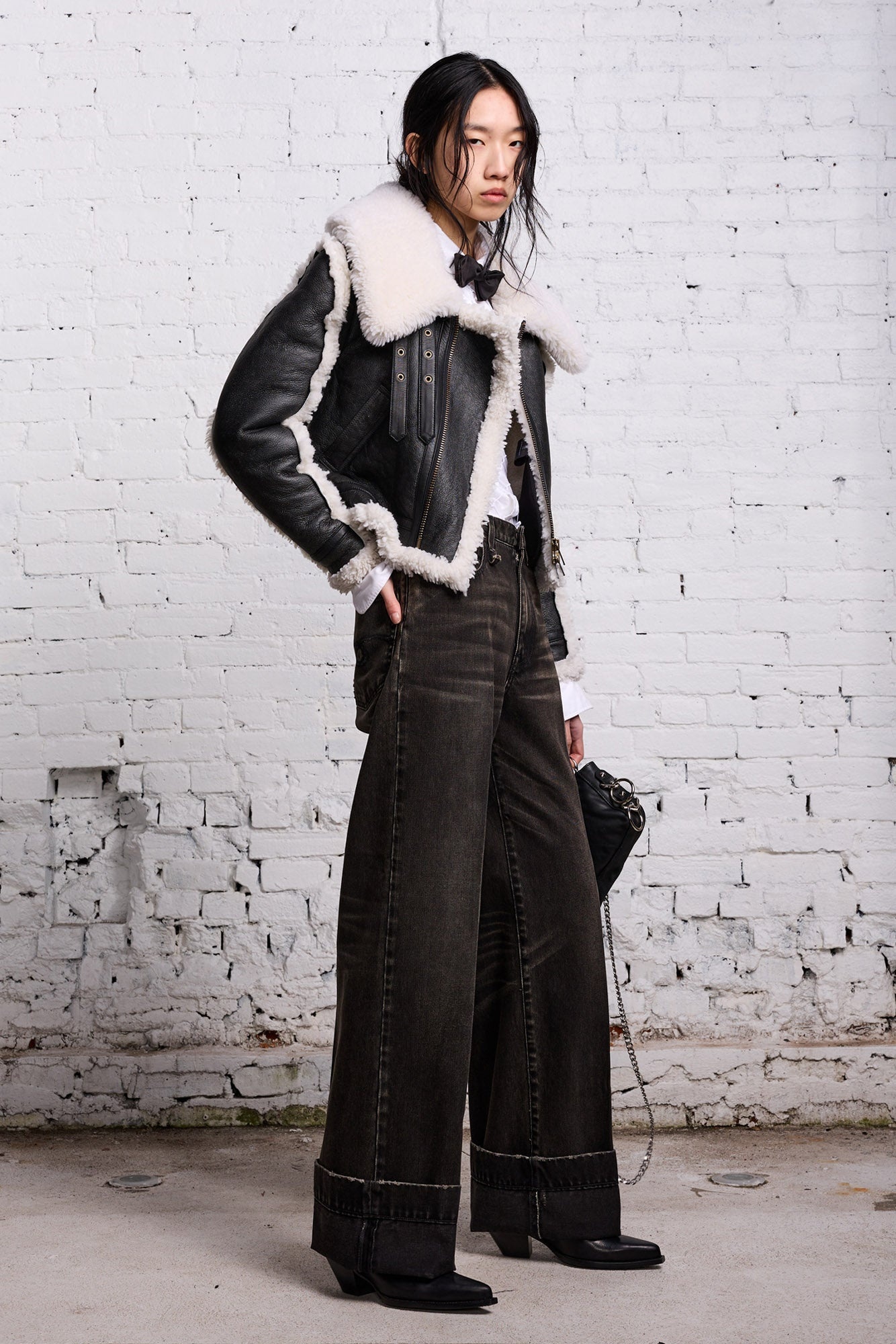 NINA STRAIGHT - VINTAGE BOYD BLACK - 3
