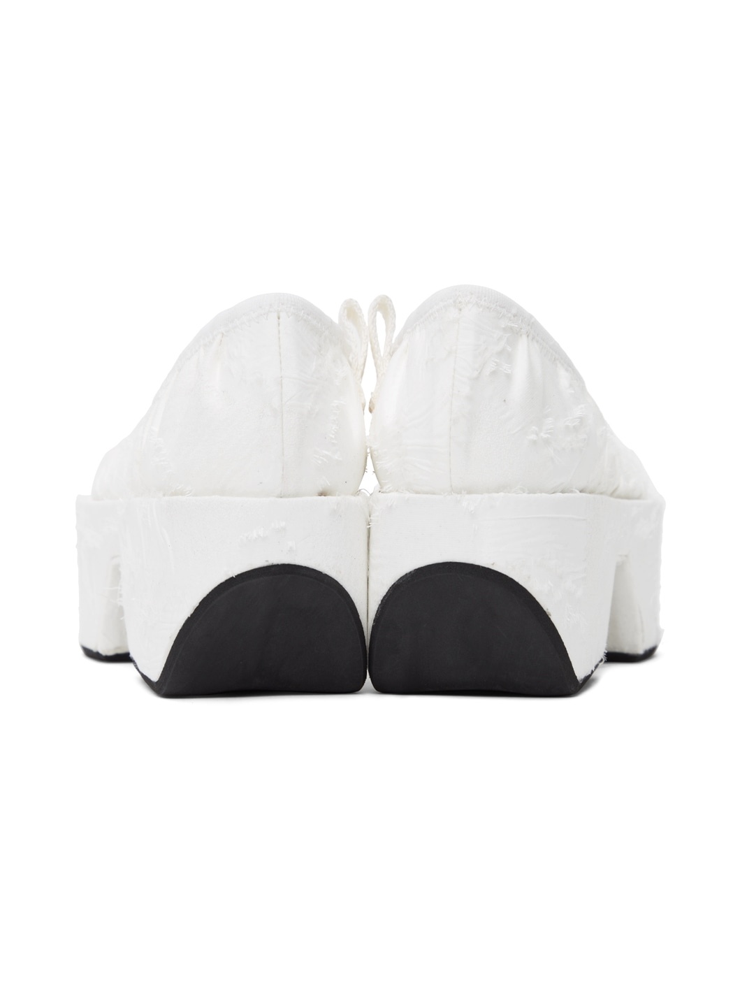 White Alexandra Ballet Flats - 2