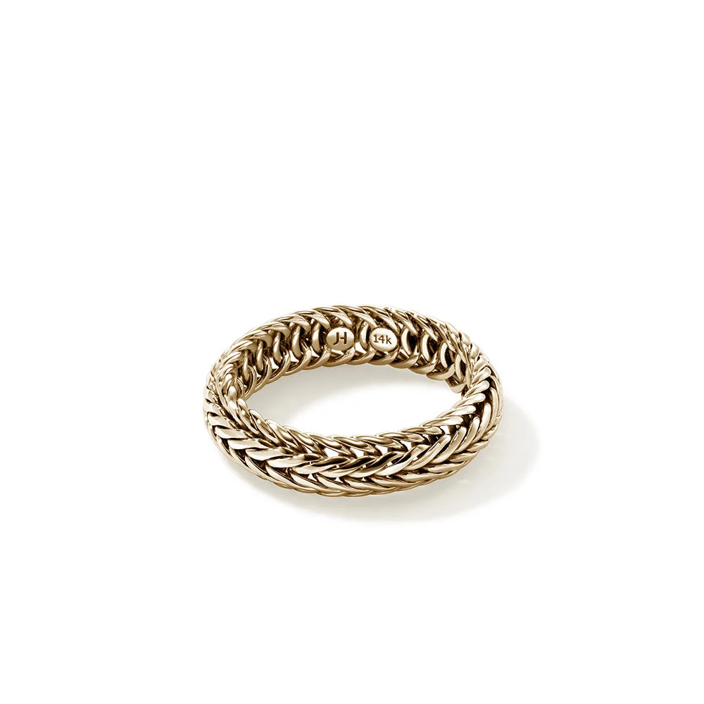 Icon Chevron Ring, Gold, 6MM - 1