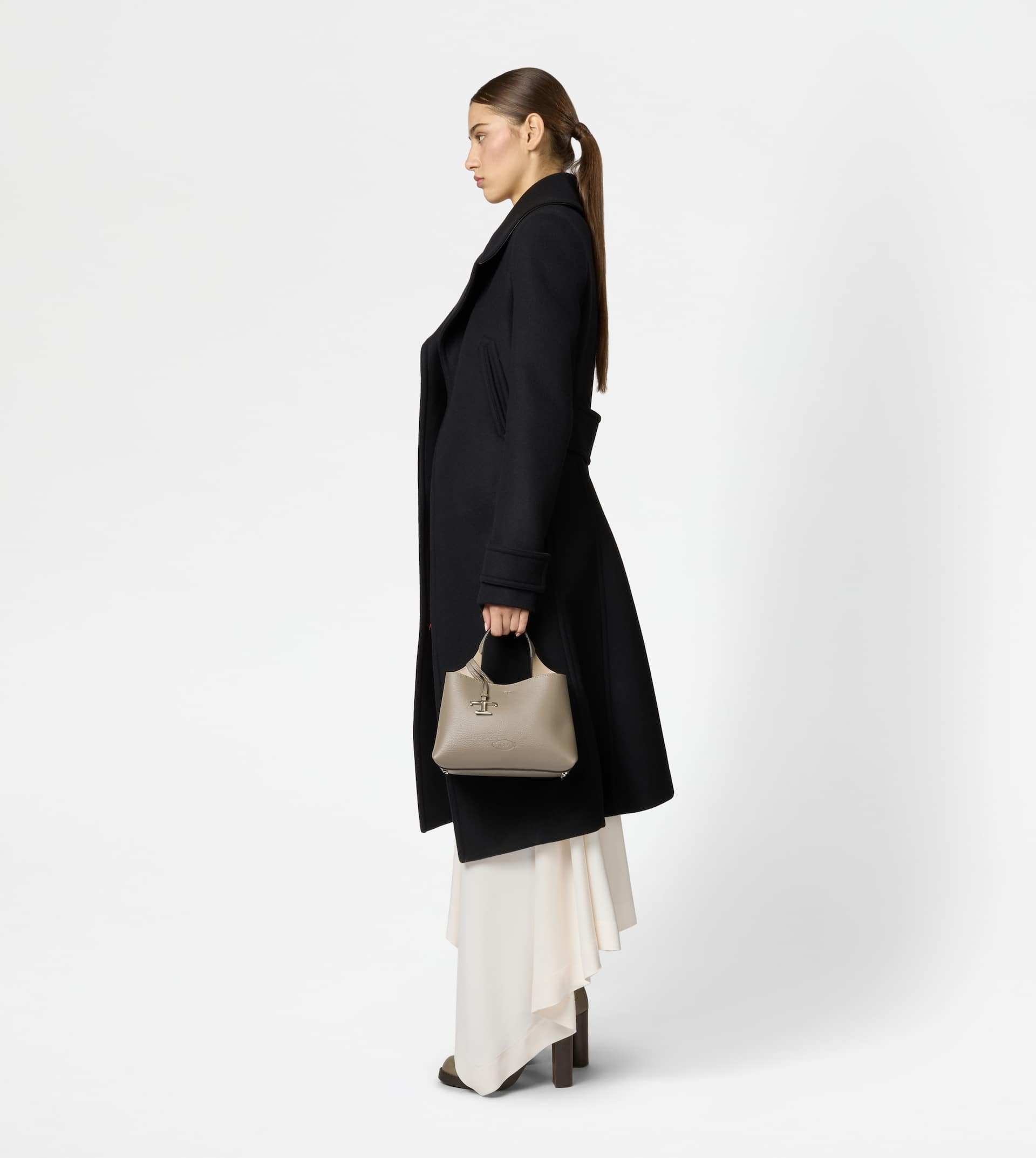 BAG IN LEATHER MICRO - GREY - 7