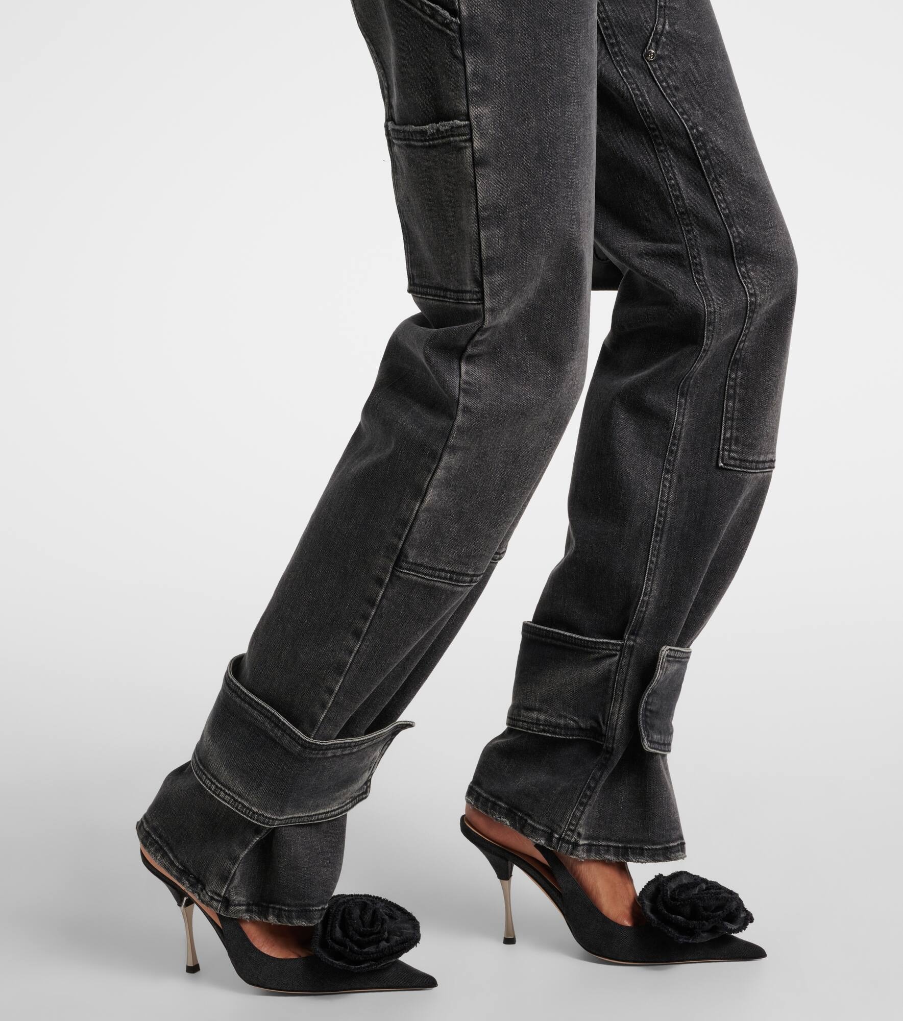 Low-rise straight jeans - 5