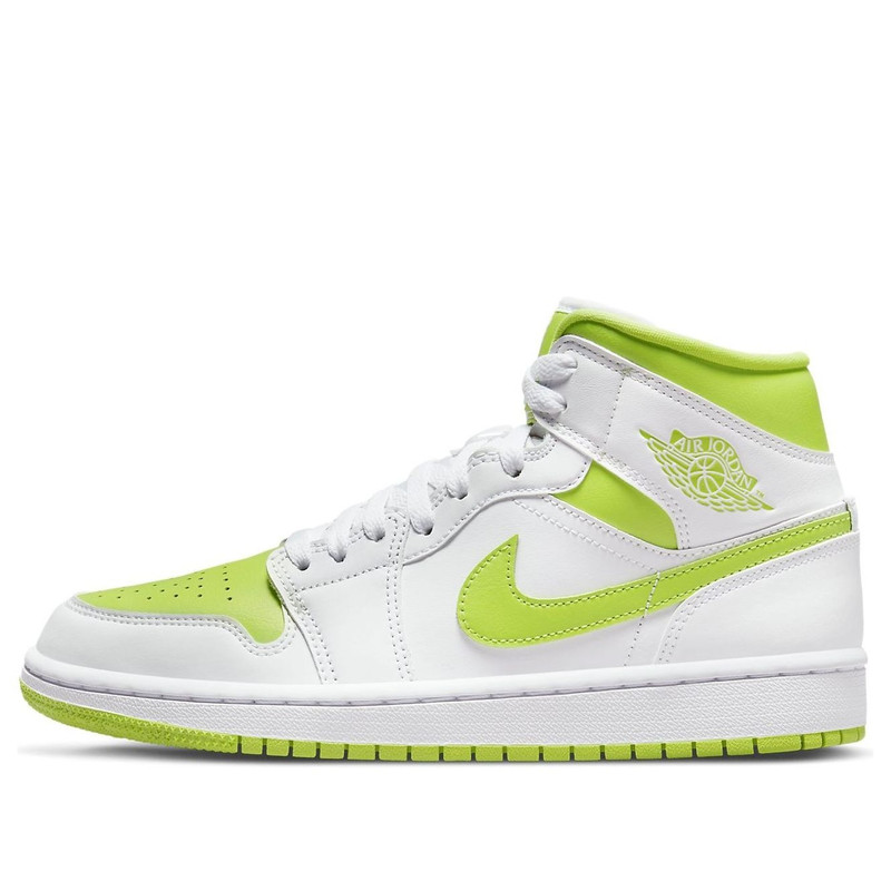 (WMNS) Air Jordan 1 Mid 'White Lime' BQ6472-131 - 1