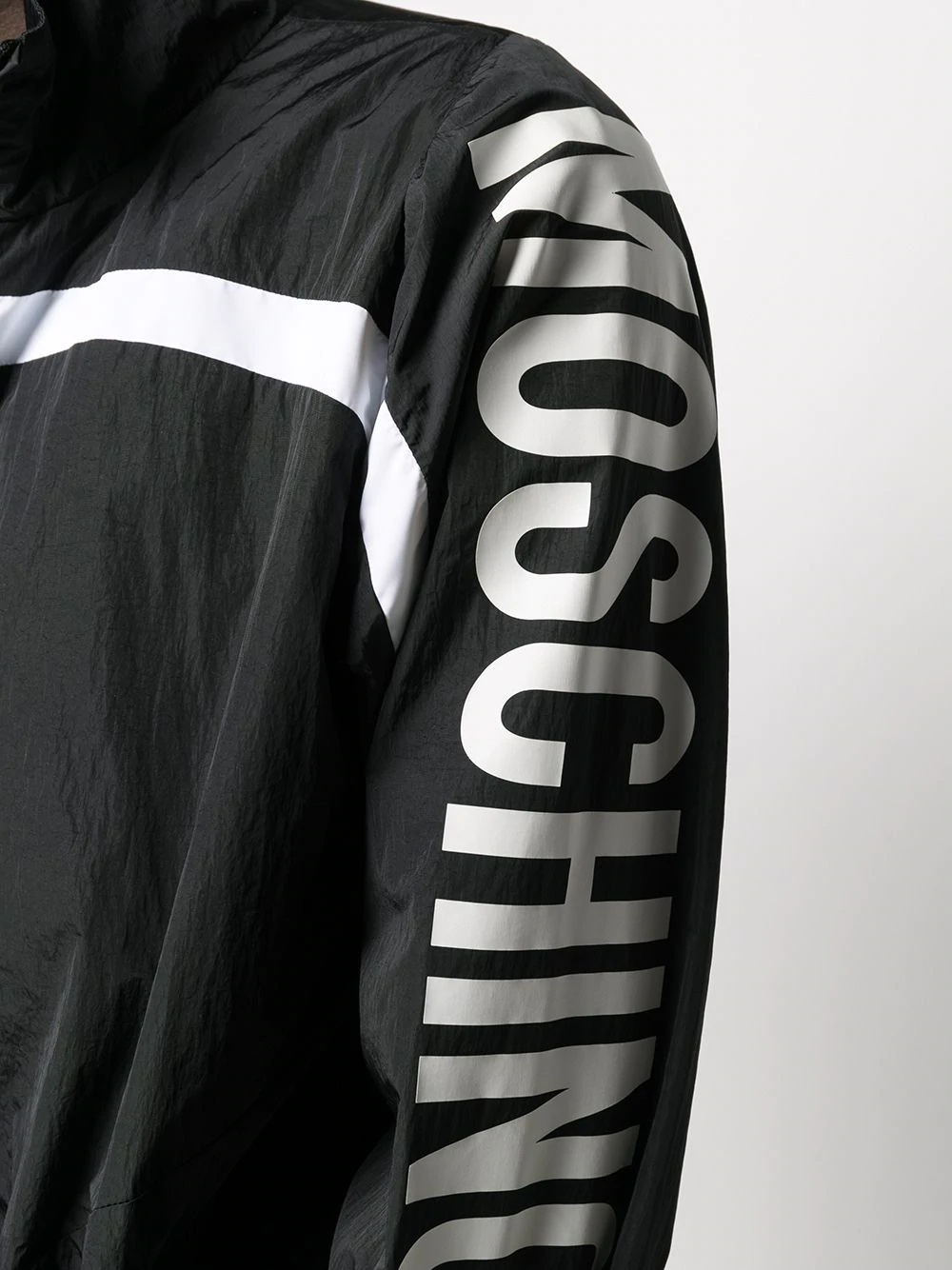 logo-print track jacket - 5