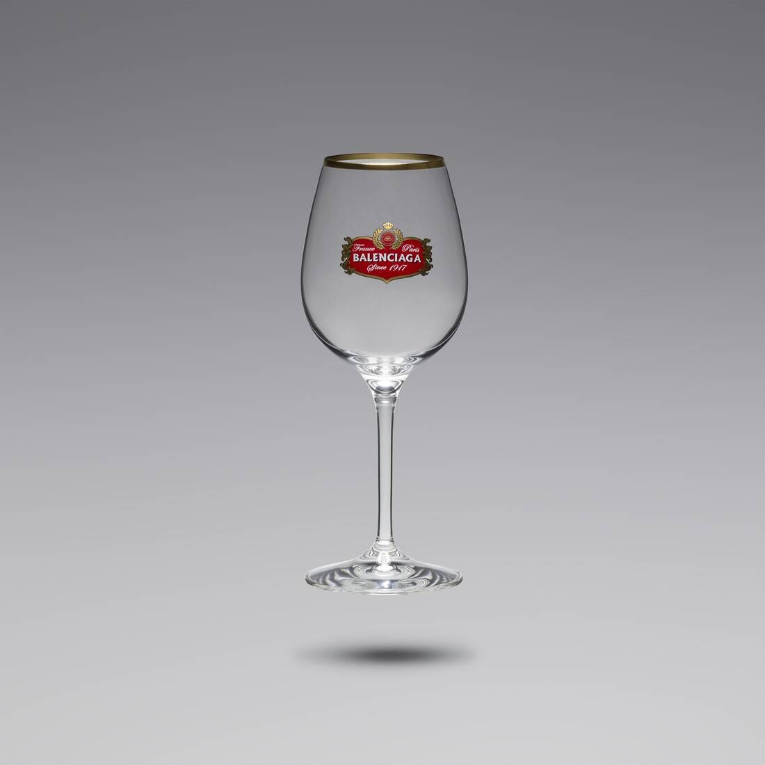 Wine Glasses Gold in Crystal - 3