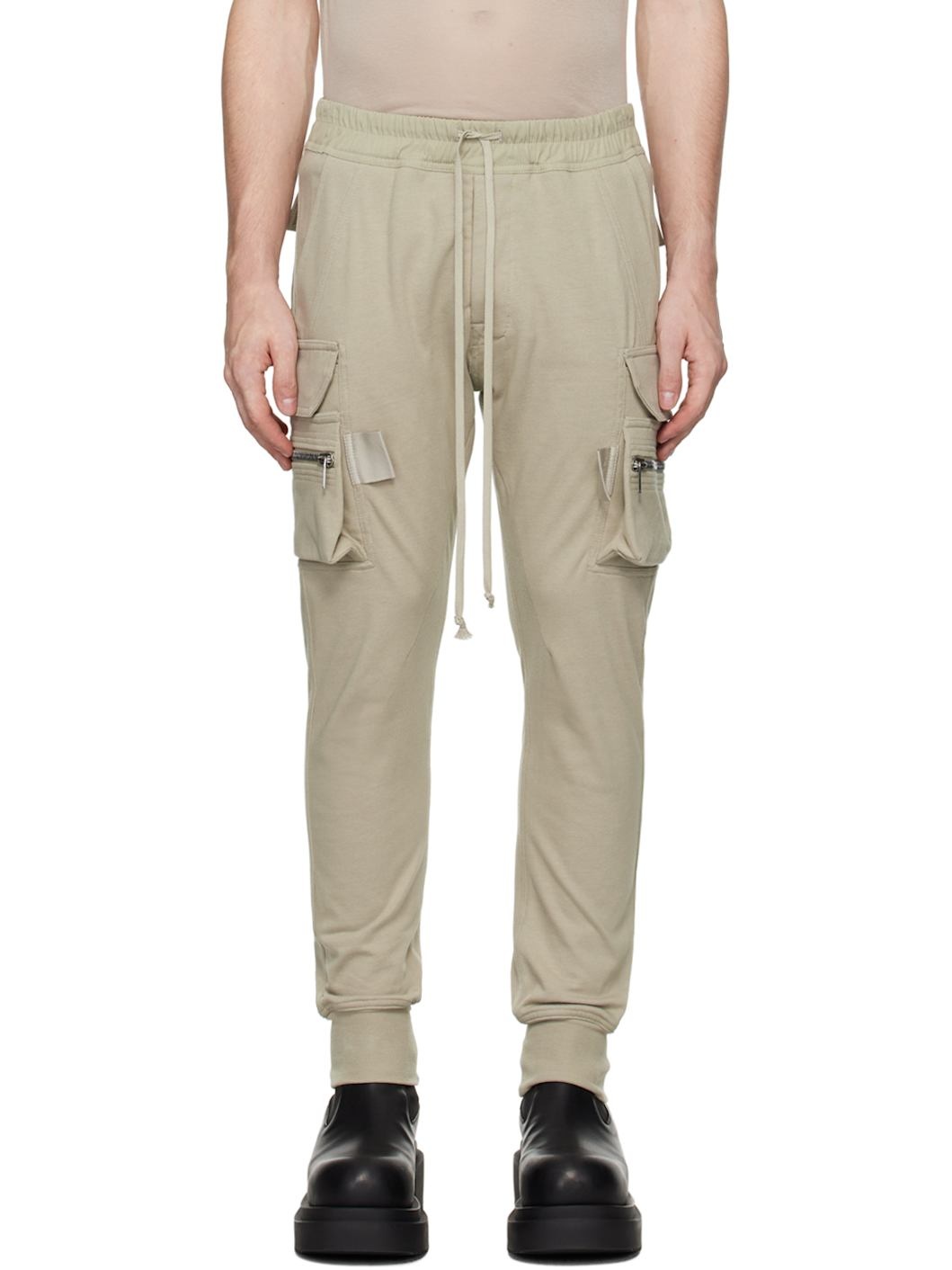 Rick Owens Off-White Porterville Mastodon Cargo Pants | REVERSIBLE