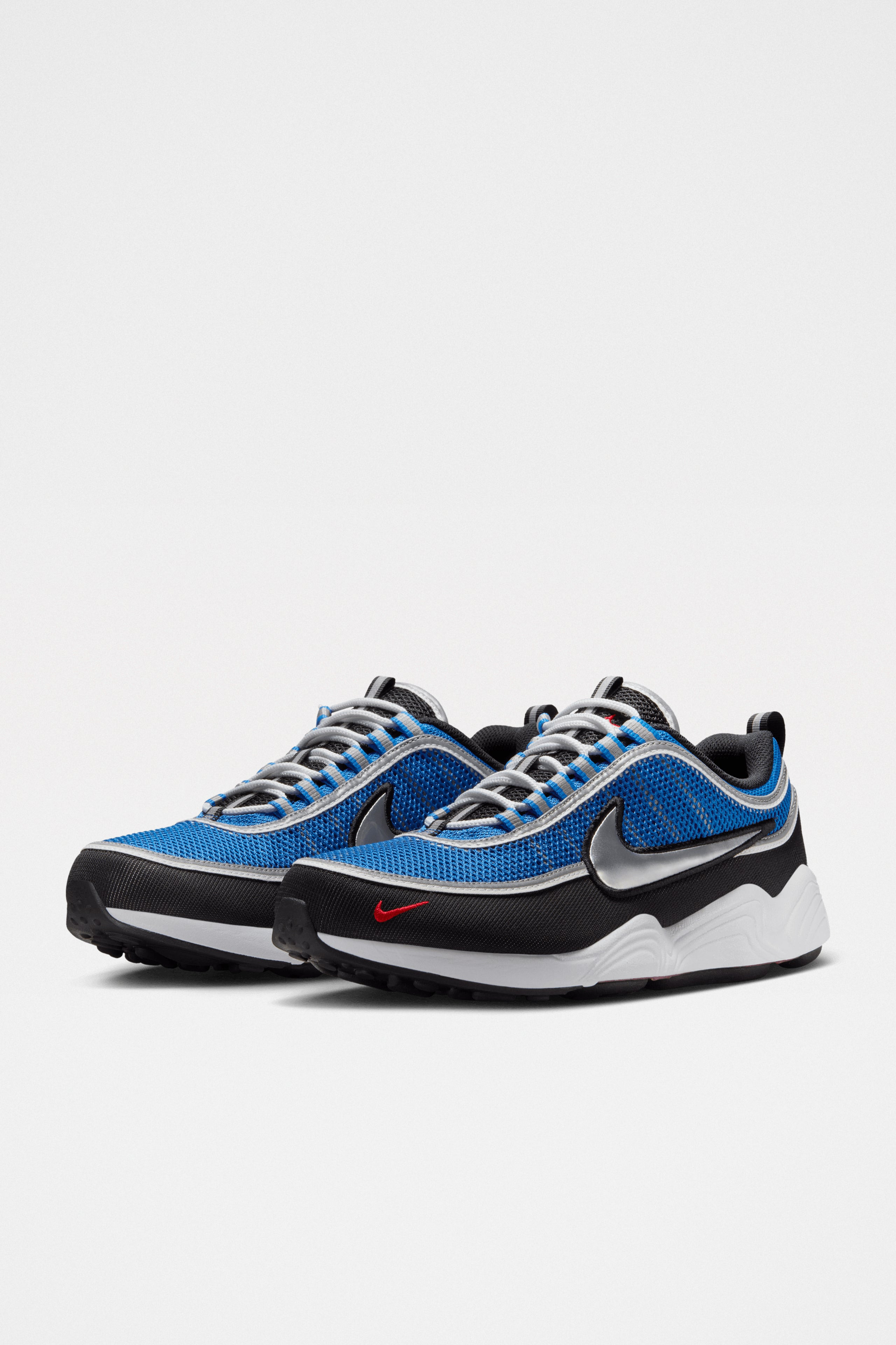 NIKE AIR ZOOM SPIRIDON SP SIGNAL BLUE / METALLIC LUSTER - 4