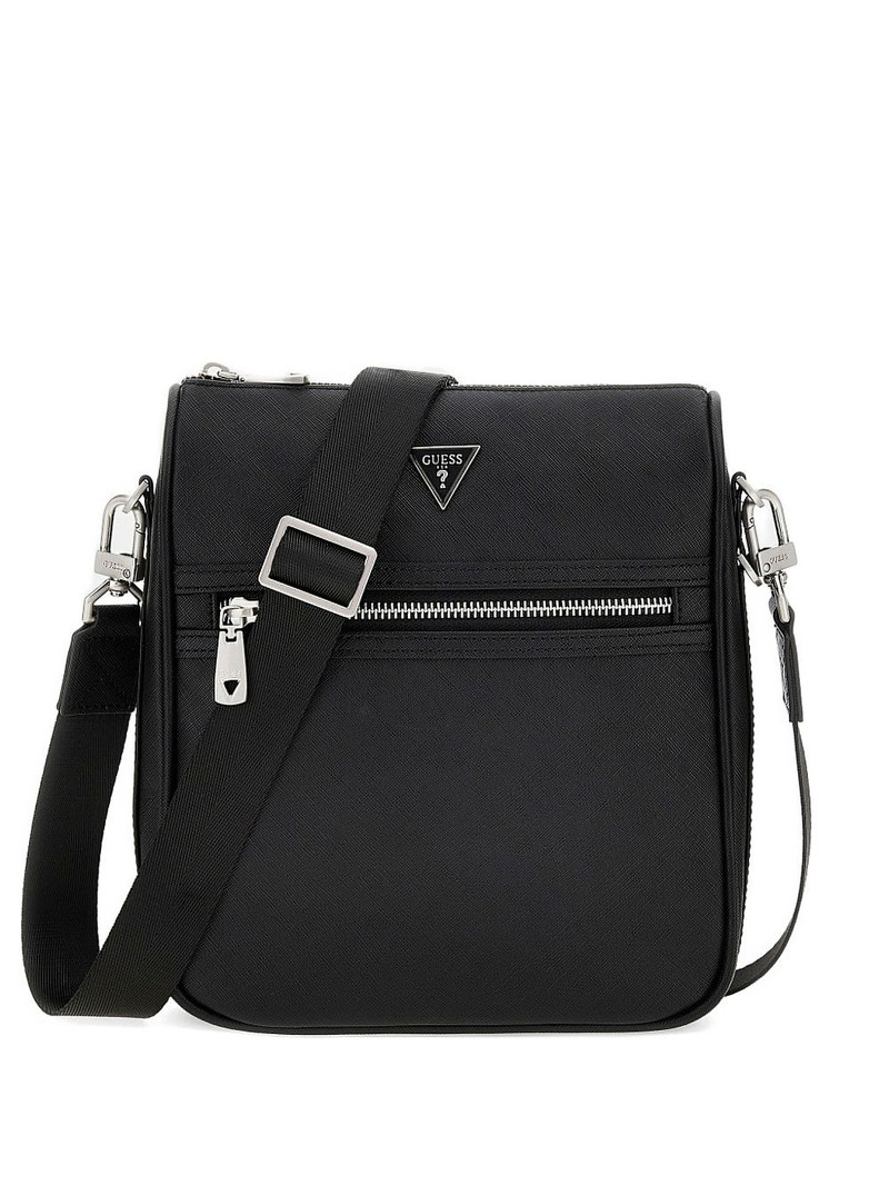 Milano triangle logo cross body bag 1