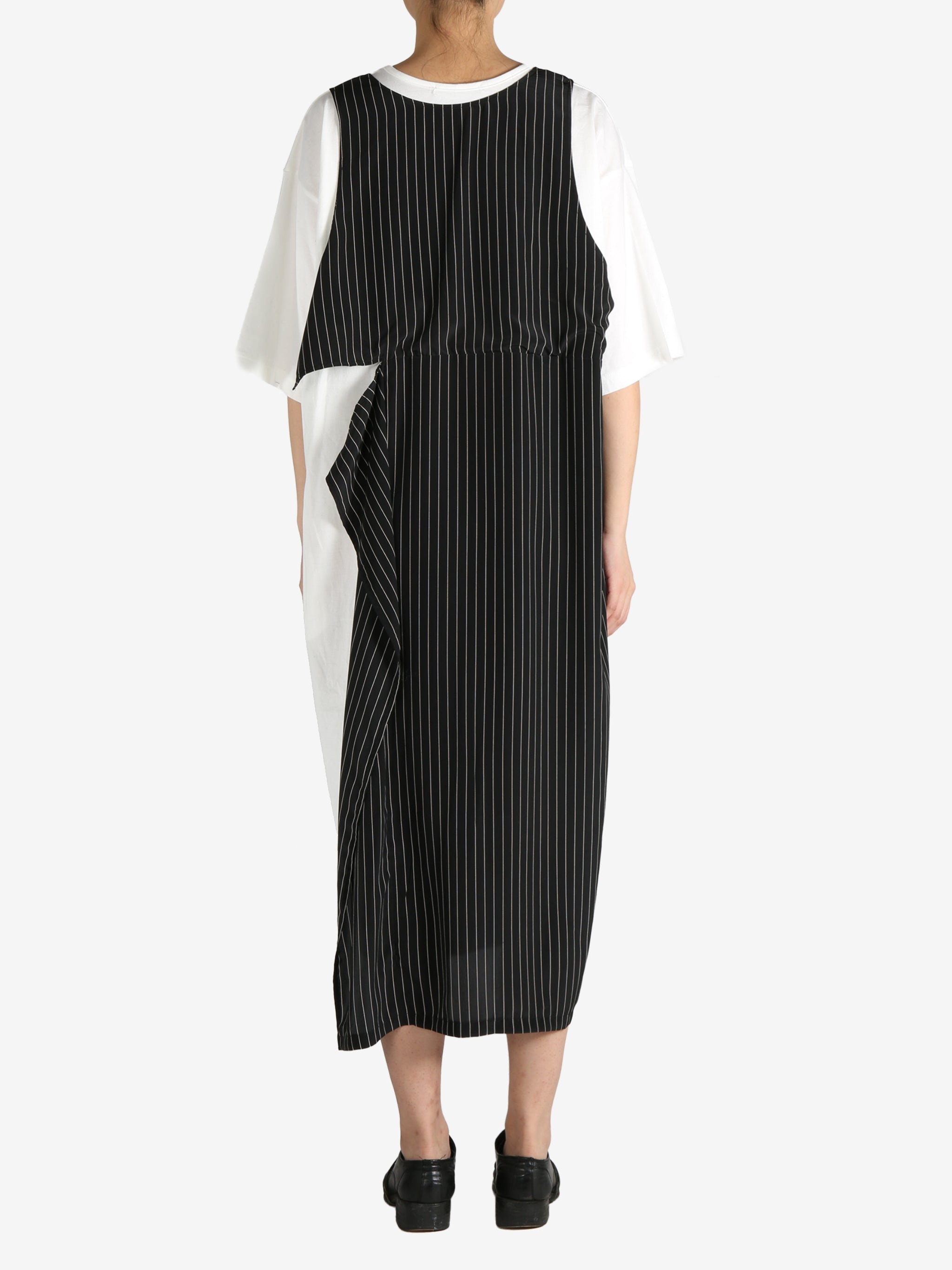 Y'S - Women Two Layer Gathered Front Dress - 3