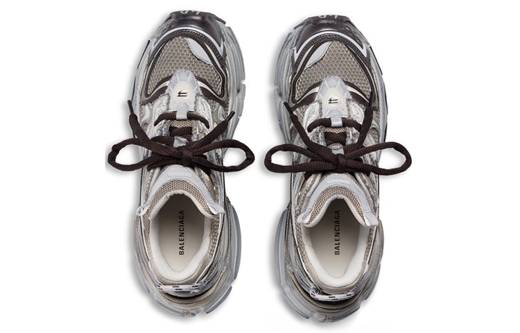 Balenciaga Runner 2.0 Sneakers 'Beige Mesh and Polyurethane' 779066W3RXP2000 - 3
