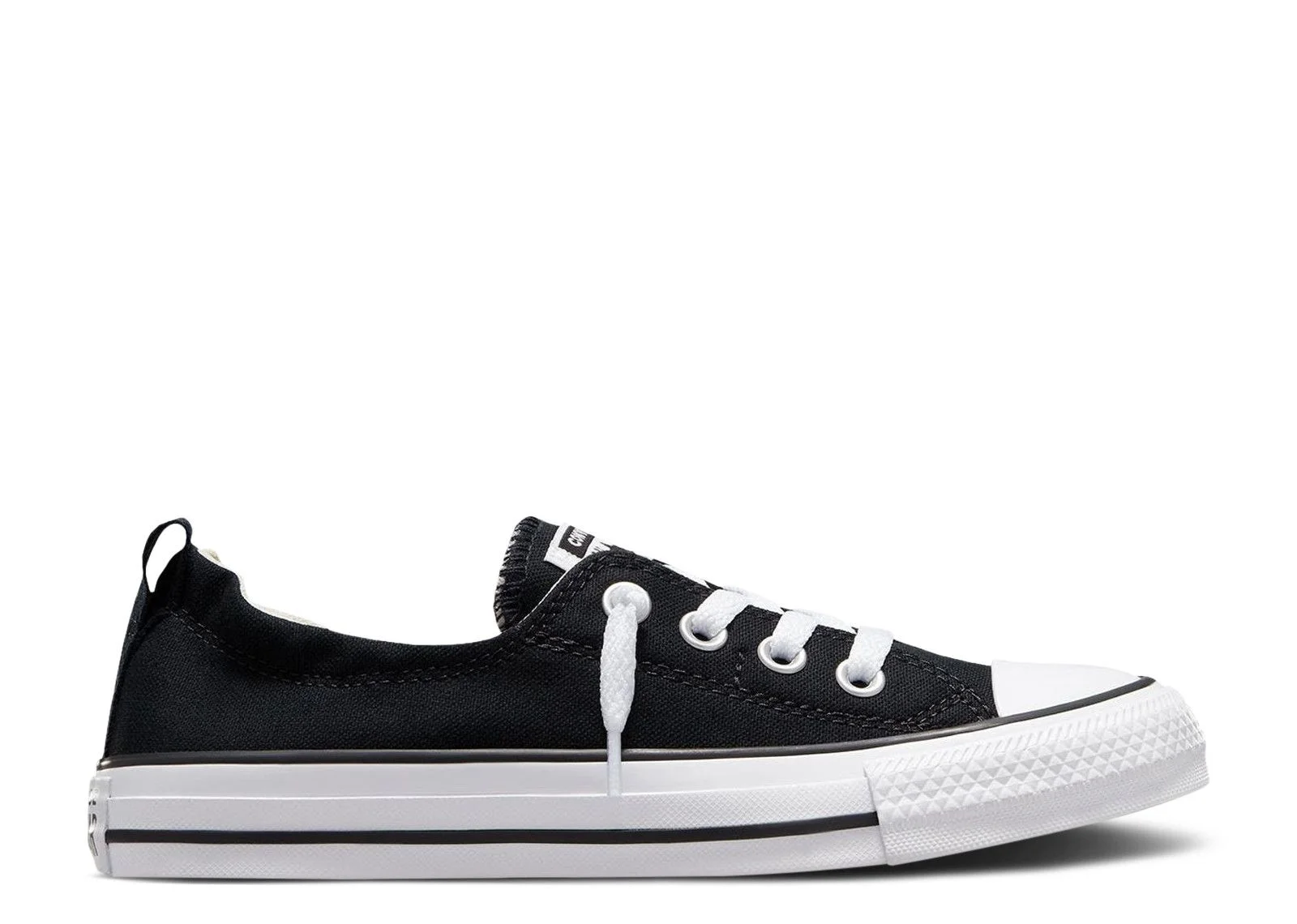 WMNS CHUCK TAYLOR ALL STAR SHORELINE LOW 'BLACK WHITE' - 1