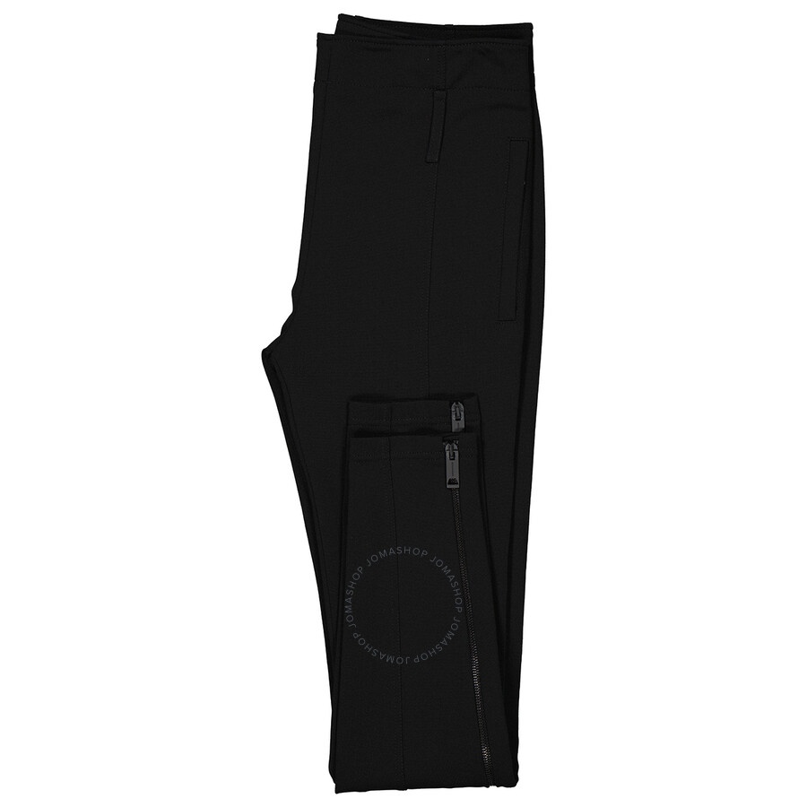 Burberry Ladies Black Zip Detail Jodhpur Leggings - 7