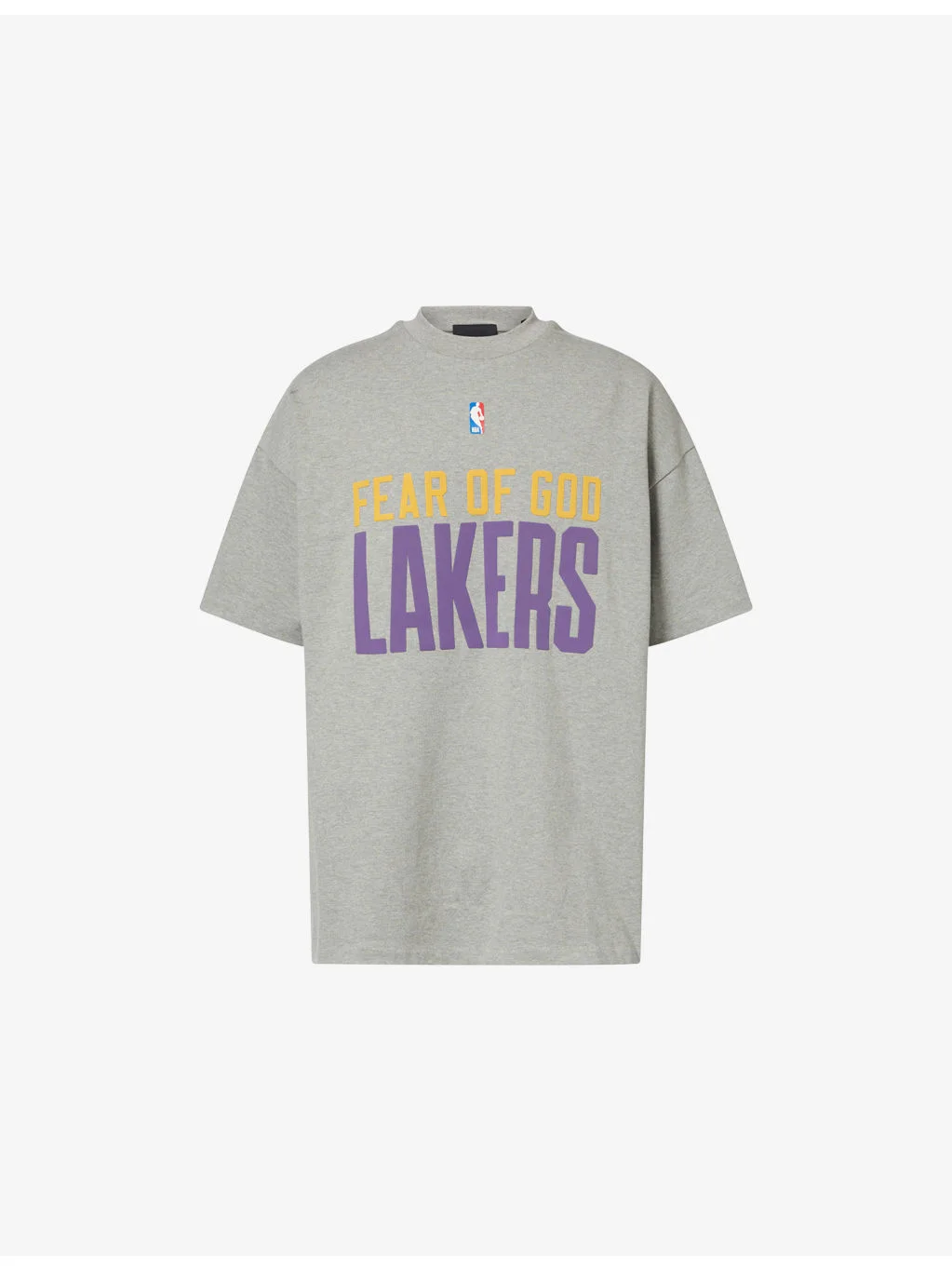 FOG x ESSENTIALS x NBA Lakers 90's Fit Cotton-Jersey T-Shirt - 1