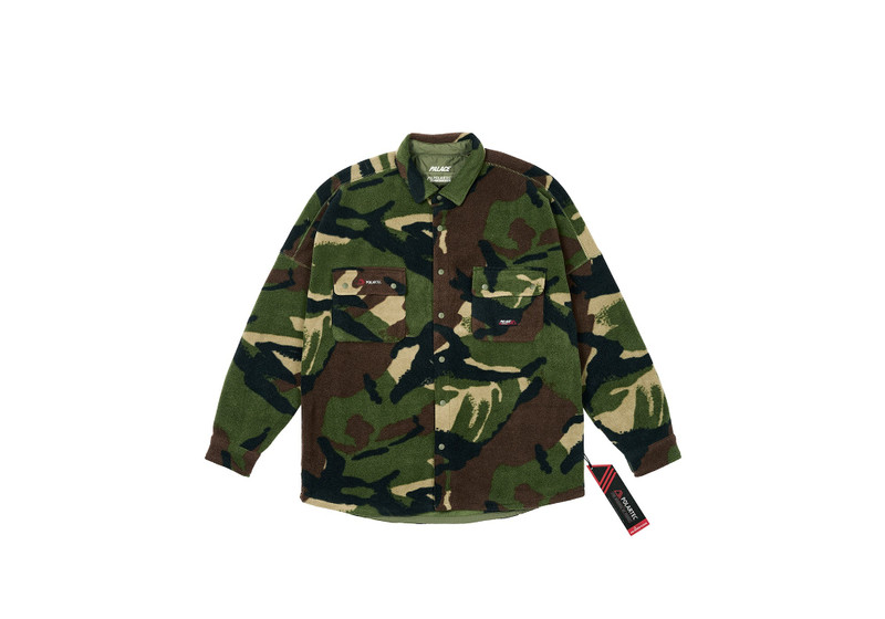 POLARTEC DROP SHOULDER SHIRT WOODLAND DPM - 1