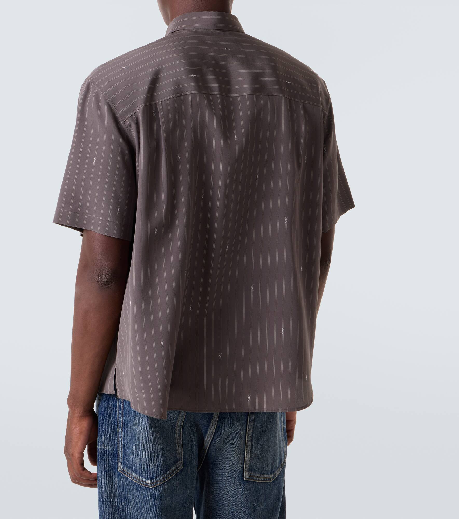 Cassandre silk crêpe de chine shirt - 4