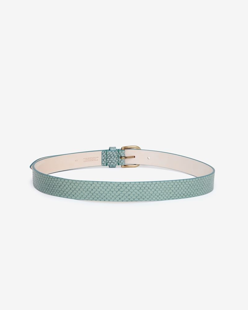 ZAP LEATHER BELT - 2