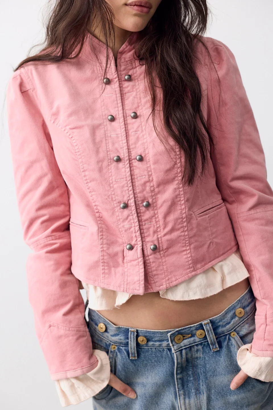 Cloud Nine Ruffle Band Jacket - 1