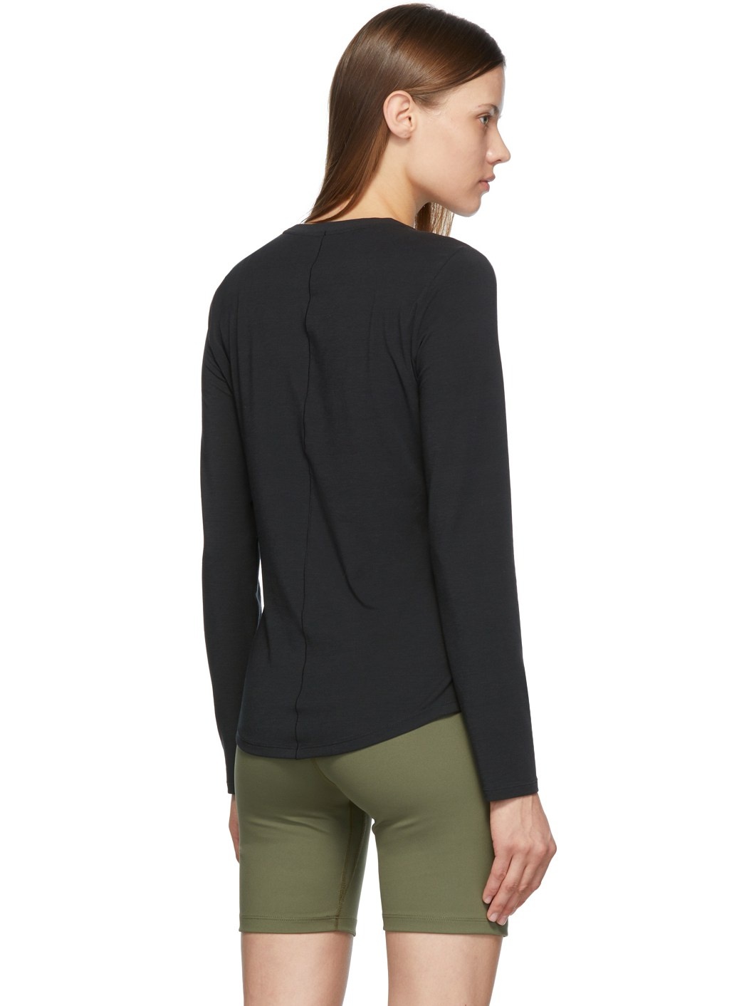 Black One Luxe Long Sleeve T-Shirt - 3