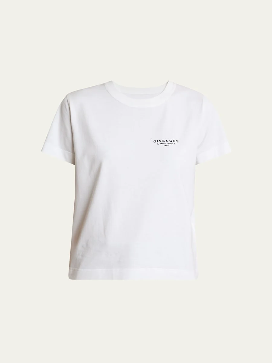 Print Logo Short-Sleeve Tee - 1