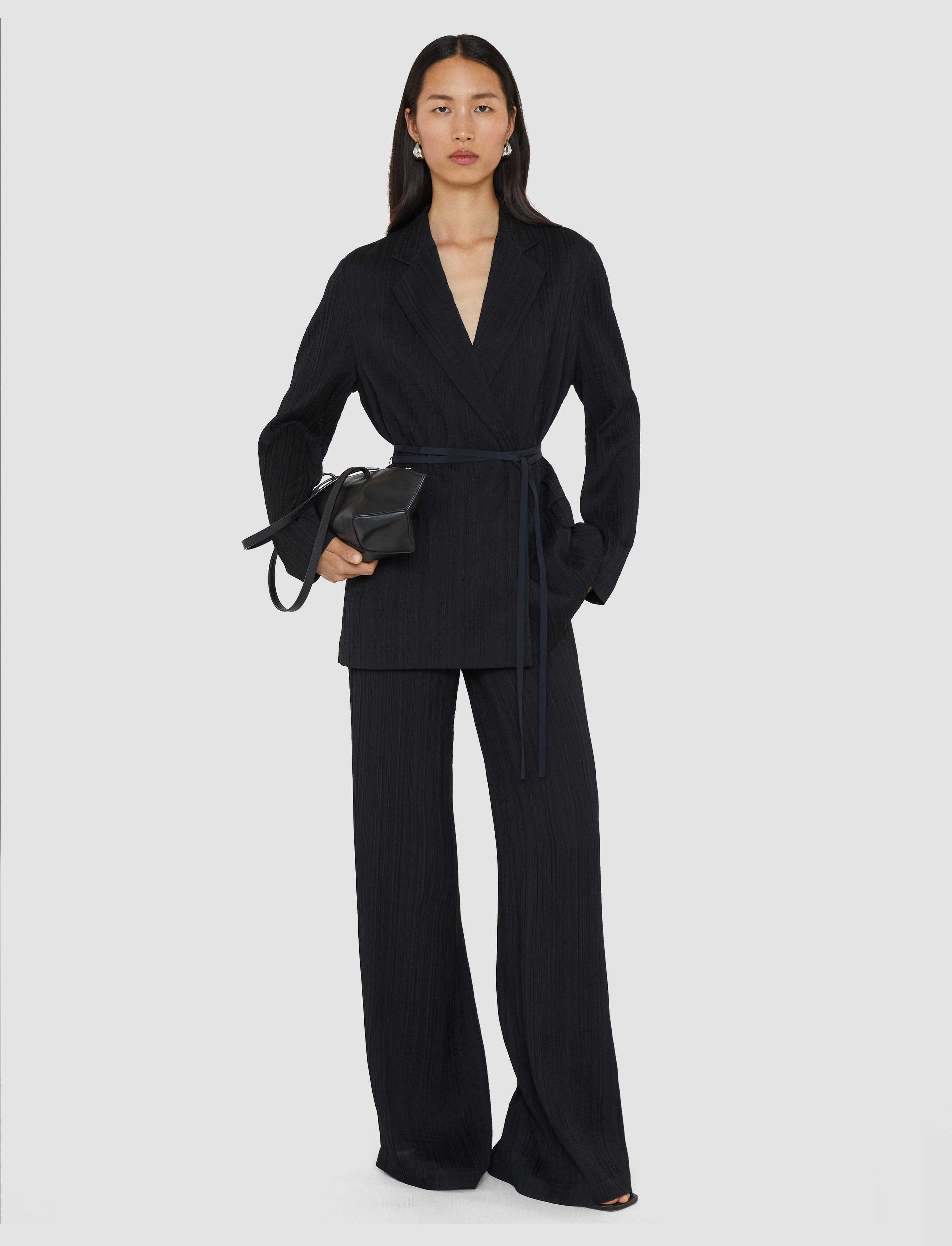 Amelot Pleat Jacquard Jacket - 2