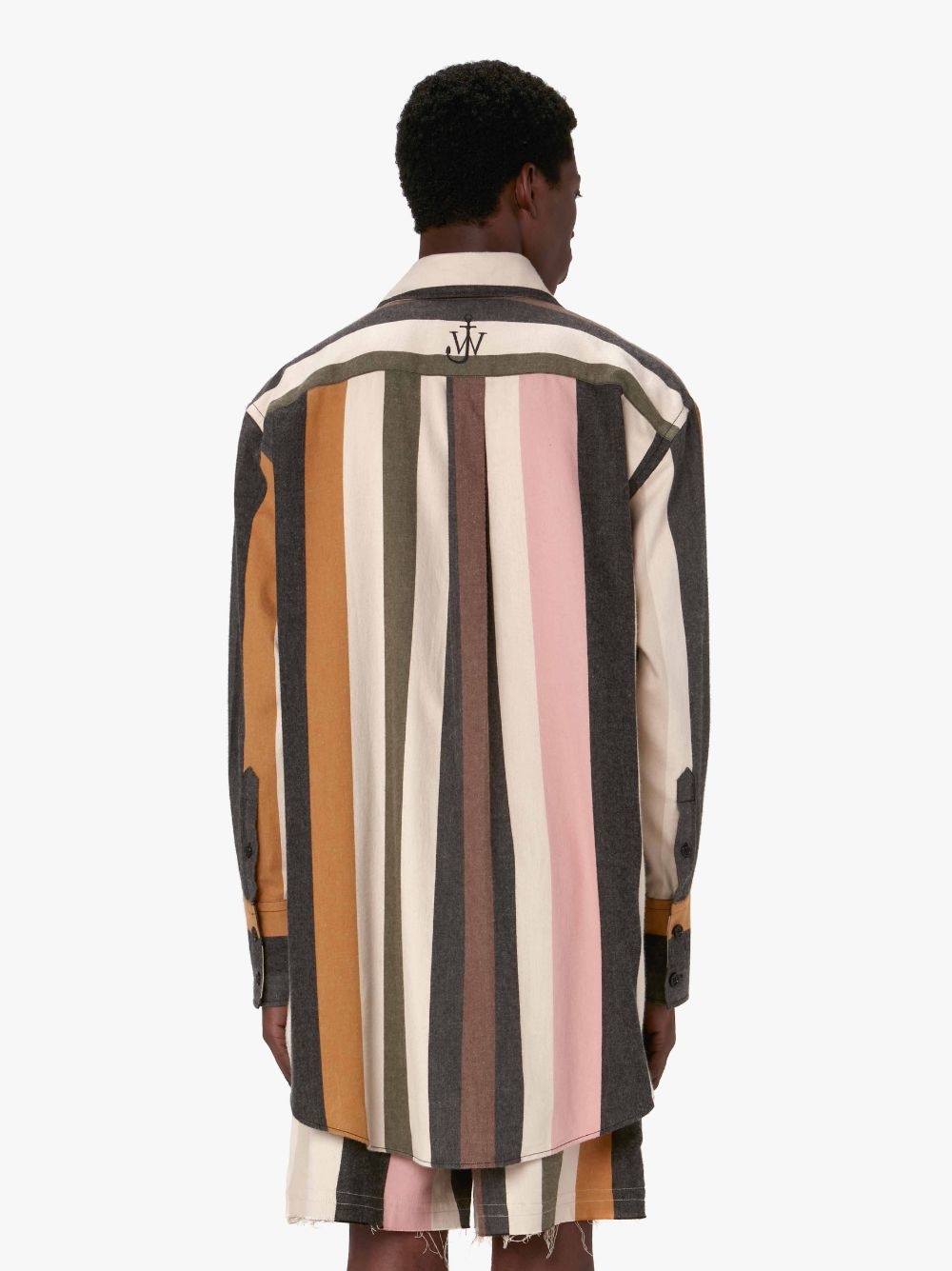 STRIPED RELAXED FIT SHIRT - 3