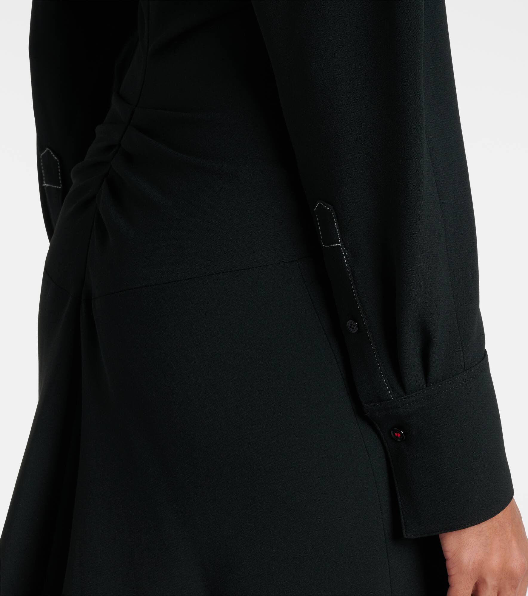 Gathered midi dress - 5