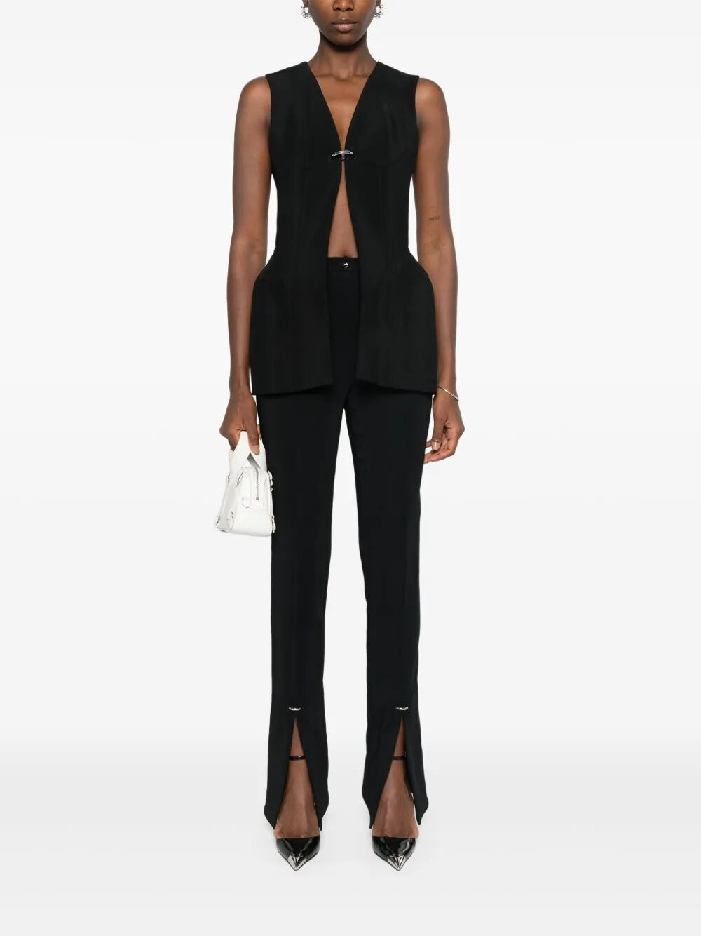Mugler Women Flared Trousers - 2