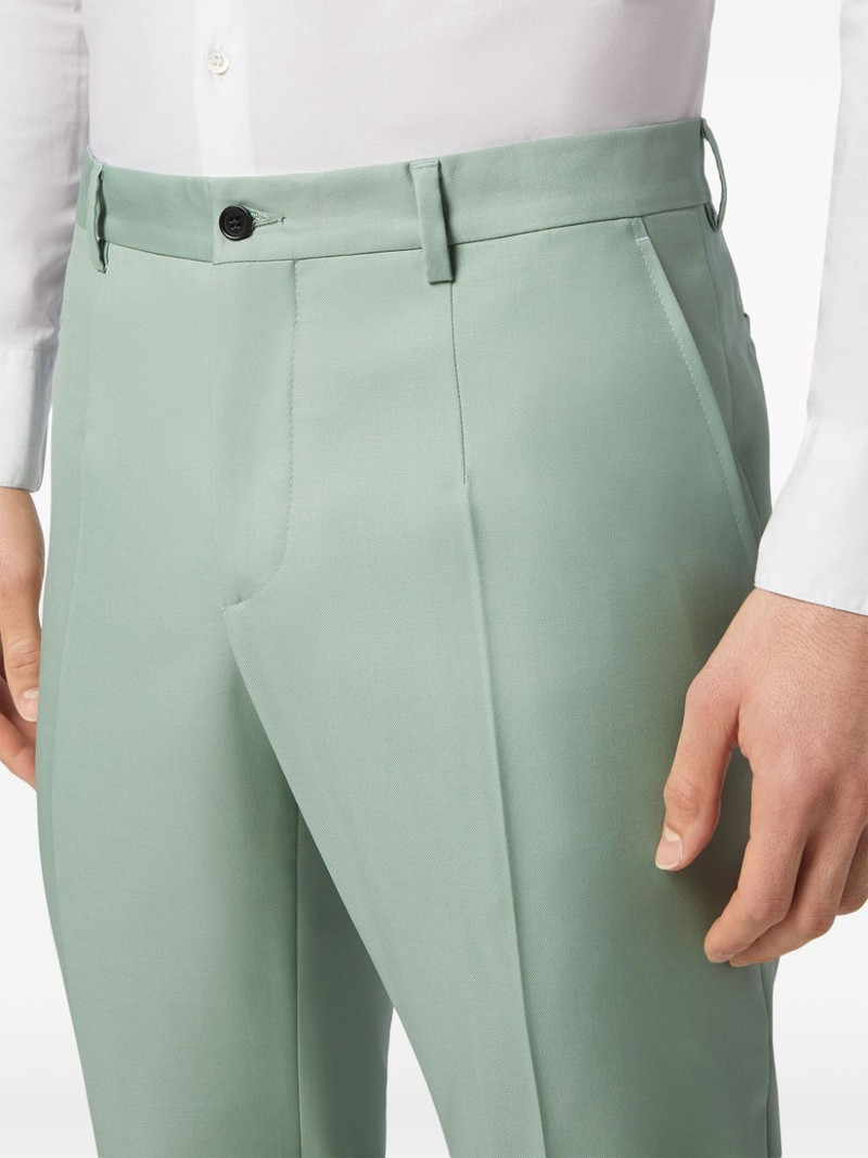 pressed-crease tailored trousers 5