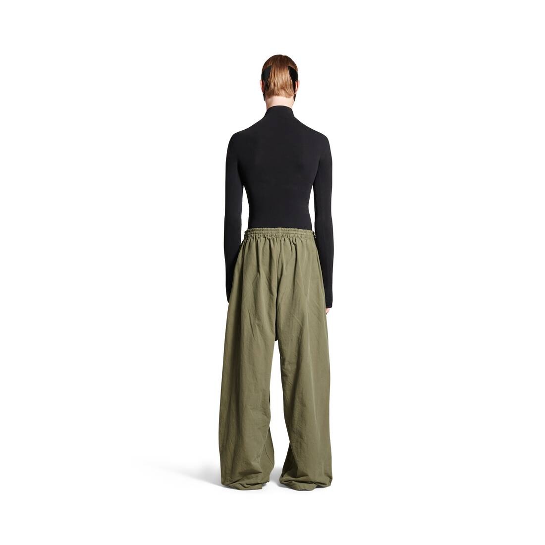 Men's Baggy Pants in Green - 4