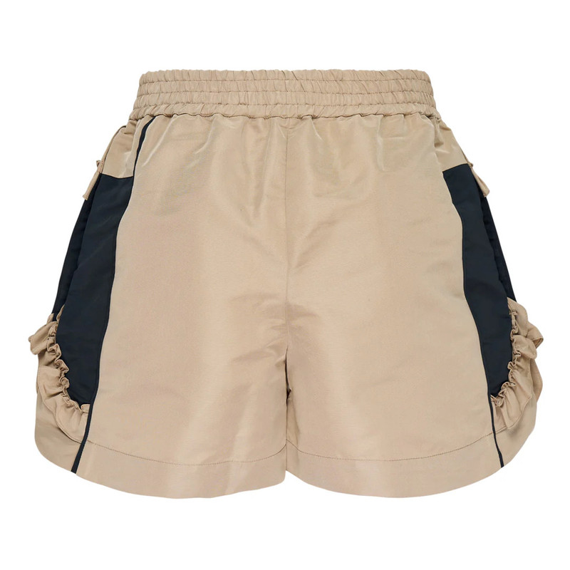 Simone Rocha Ruffle Frill Split-Hem Track Shorts outlook