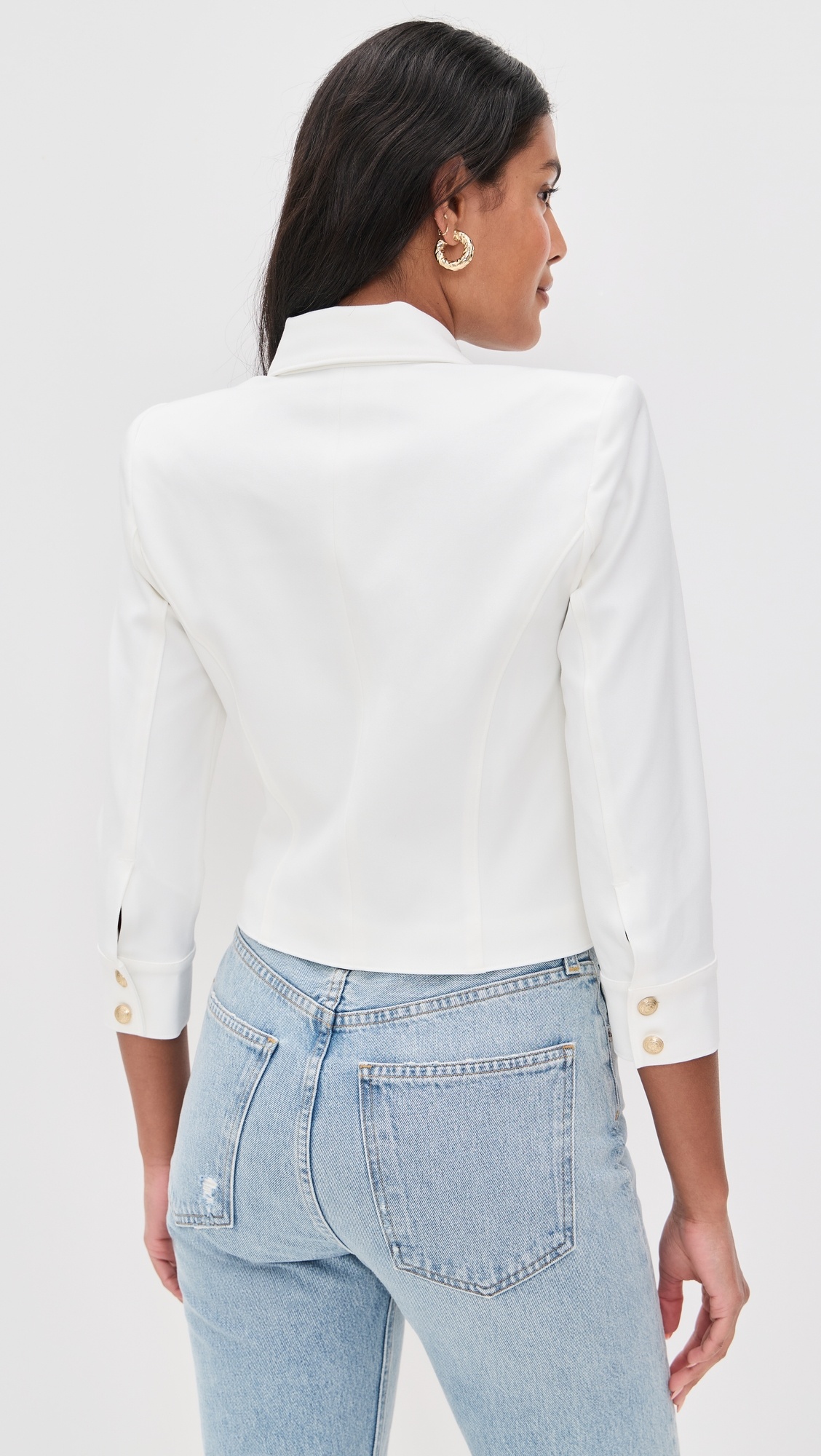 Kumi Cropped Fitted Jacket - 2