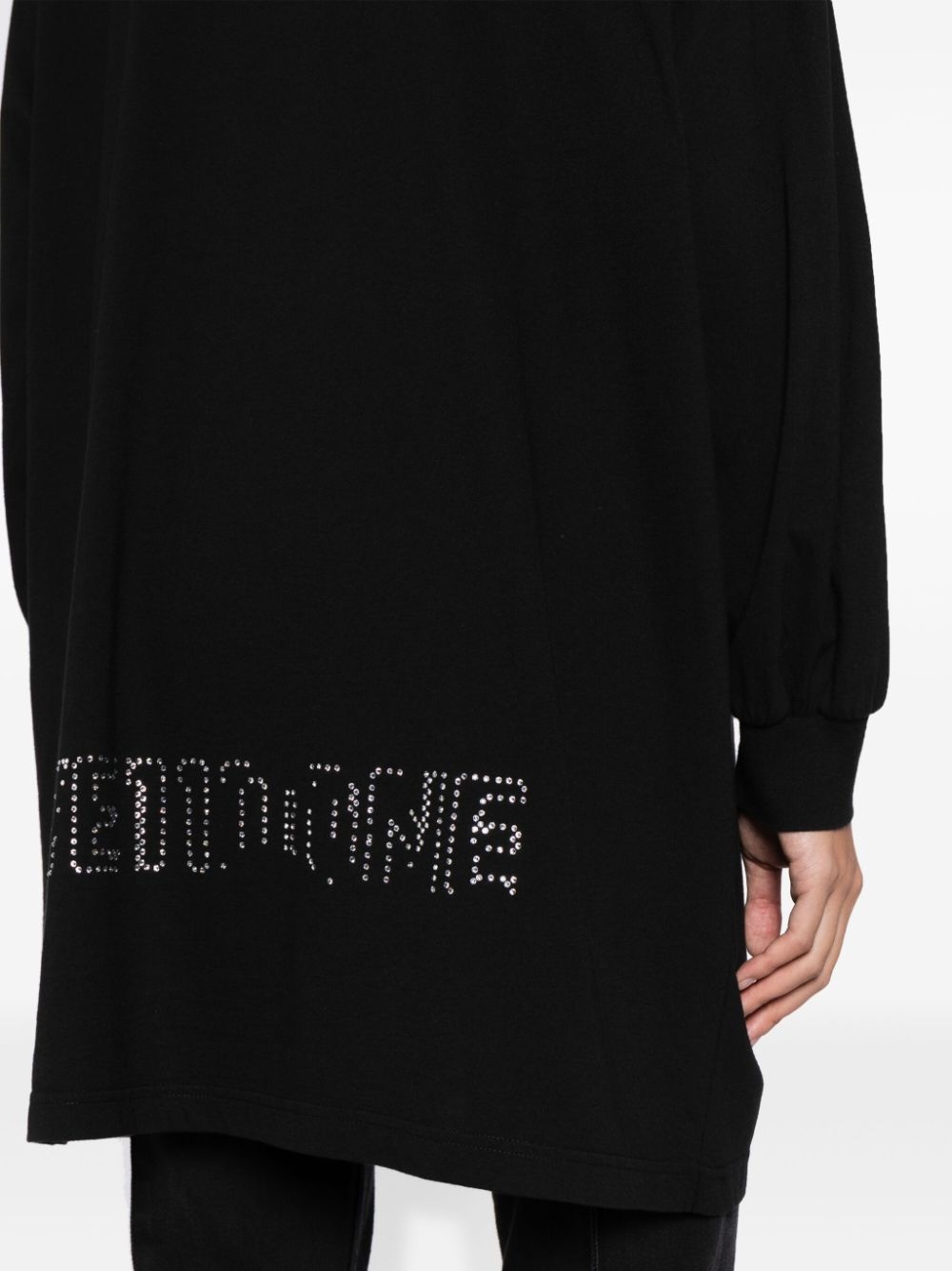 logo-embellished long-sleeve T-shirt - 5