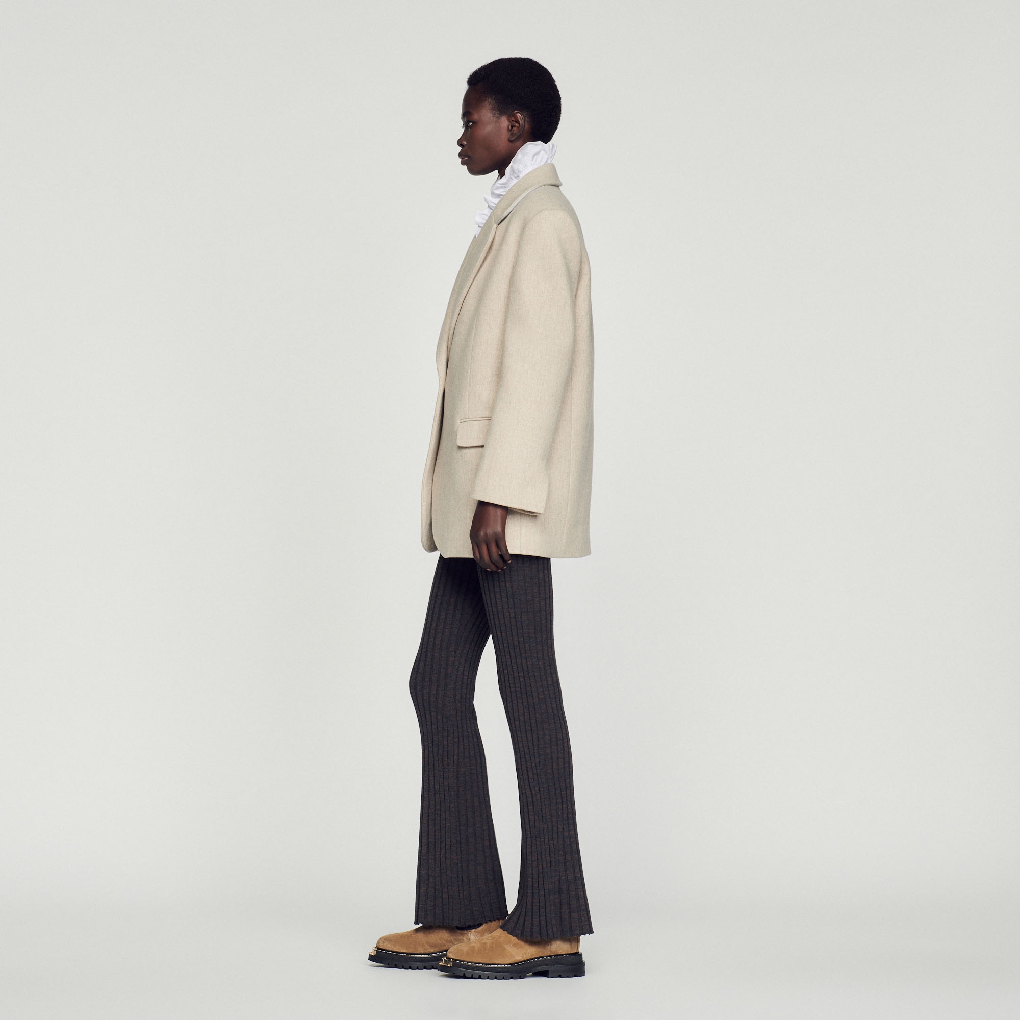 Wool tailored jacket - 7