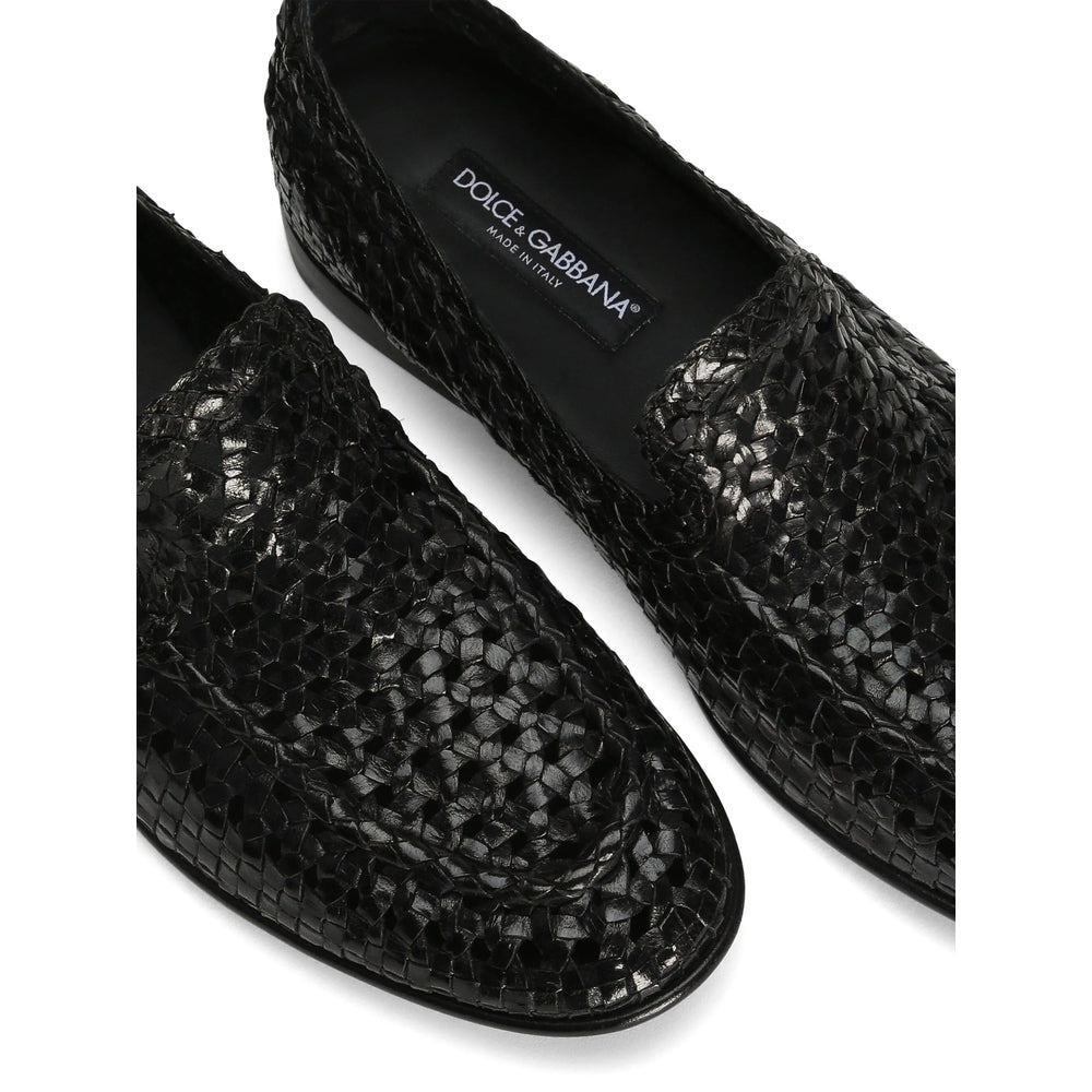 Dolce & Gabbana Black Slippers Men - 4