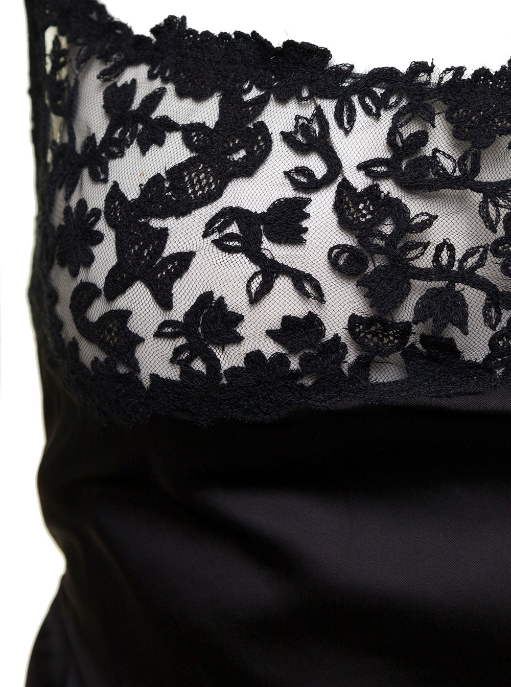 Jacquemus Women Black Brodéè  'La Saudade' Mini Dress In Satin Woman - 3