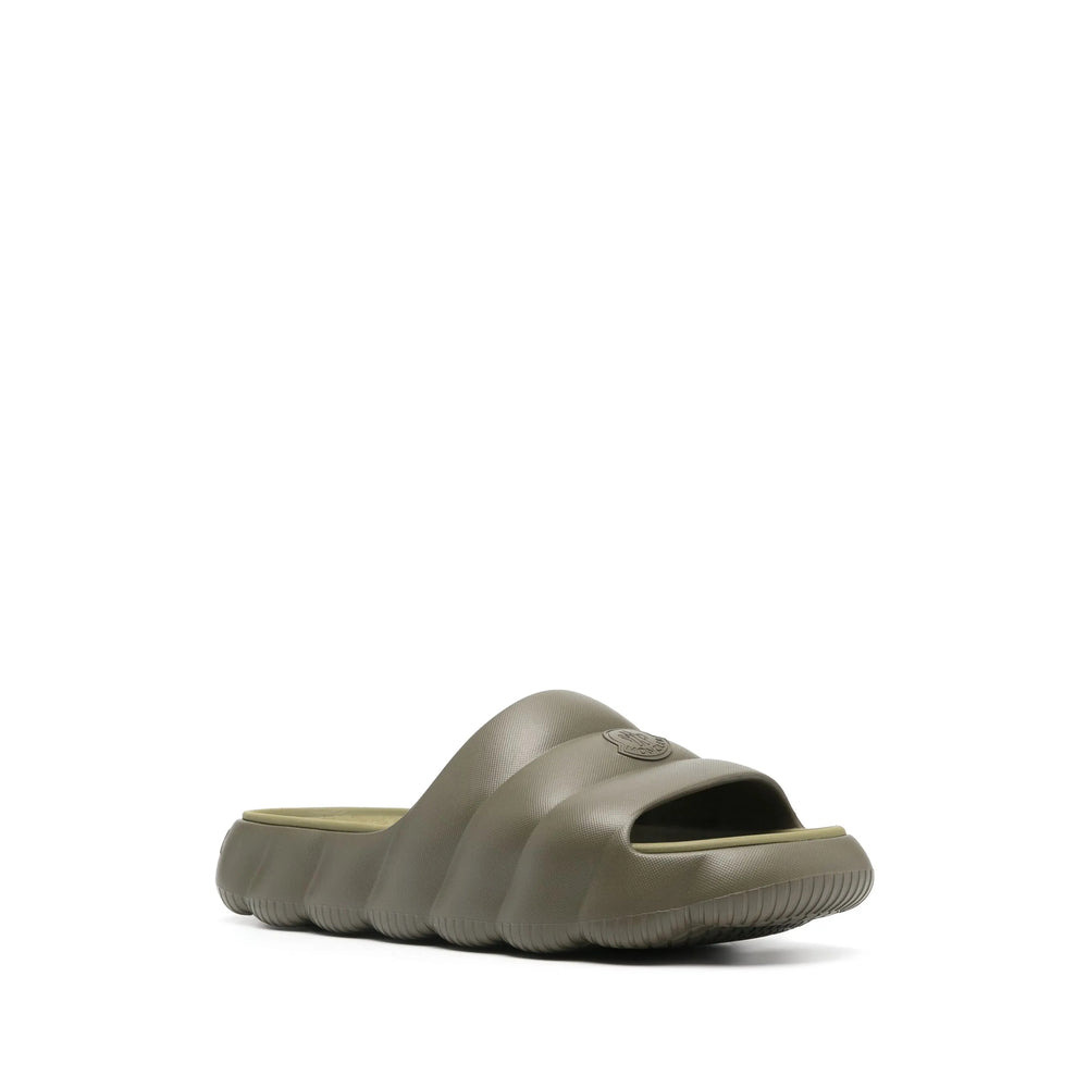 Moncler Green Flip-Flops & Slides Men - 4