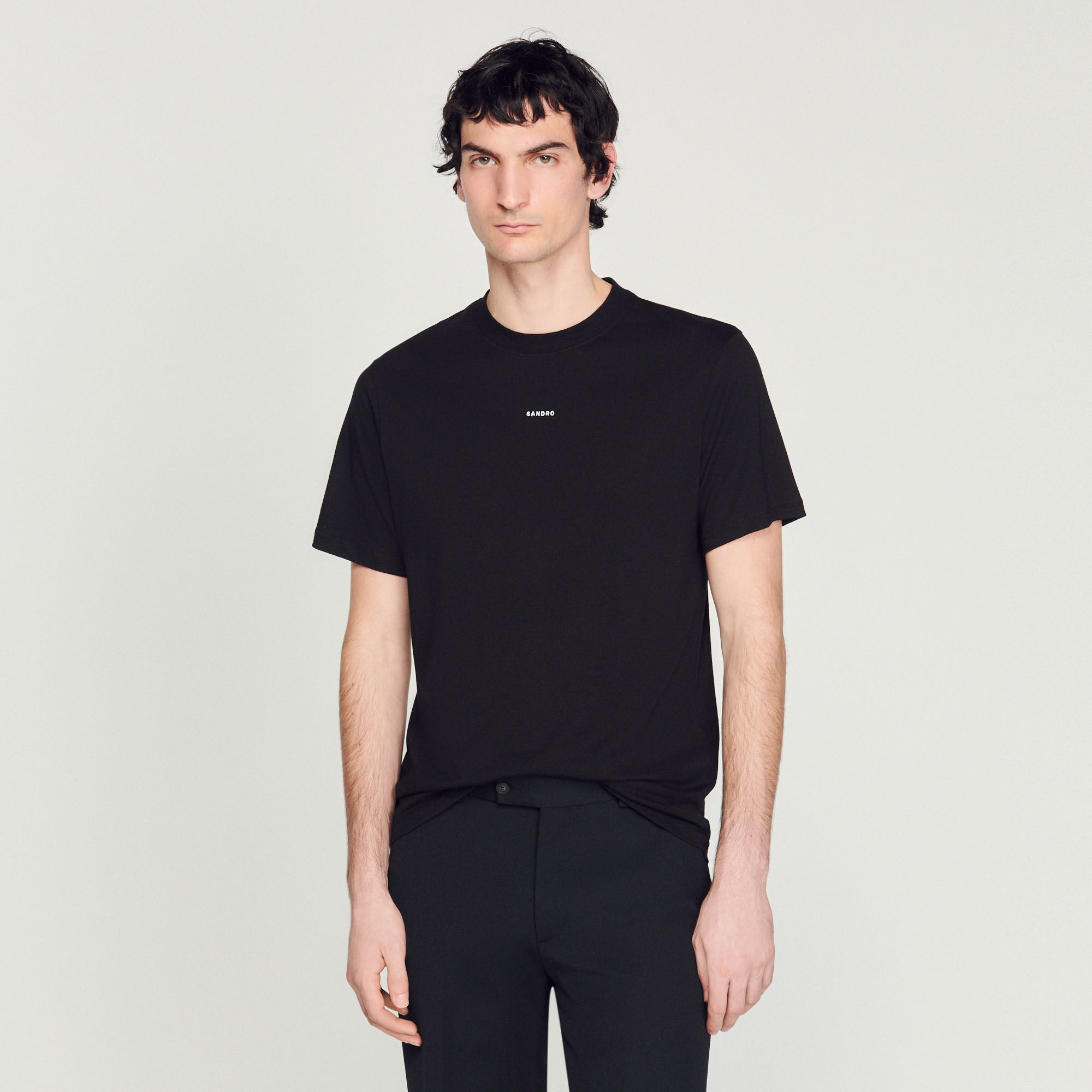 SANDRO EMBROIDERED T-SHIRT - 4