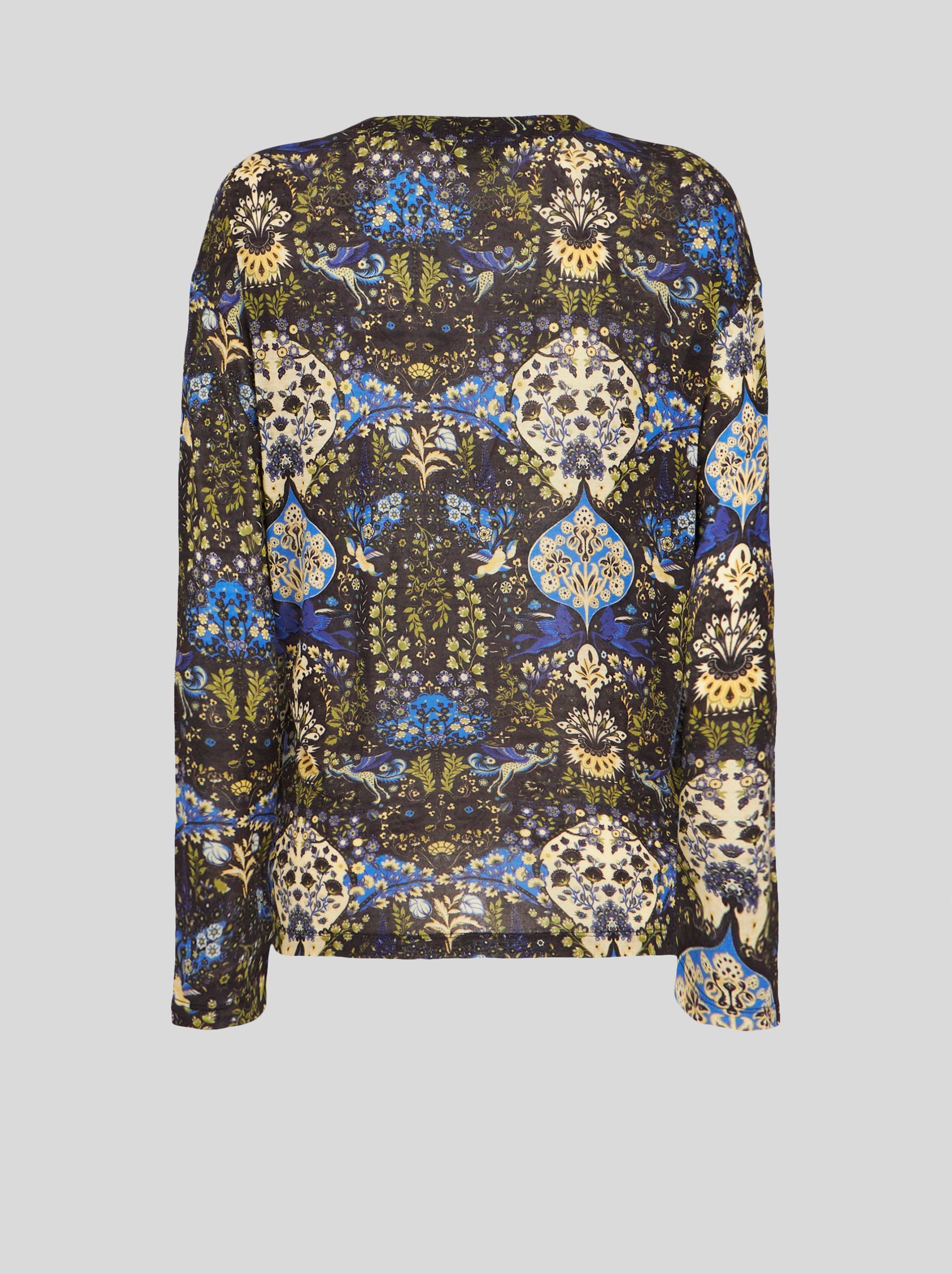 JERSEY JUMPER WITH ORNAMENTAL PRINT - 5