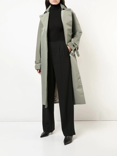 The Row belted trench coat outlook