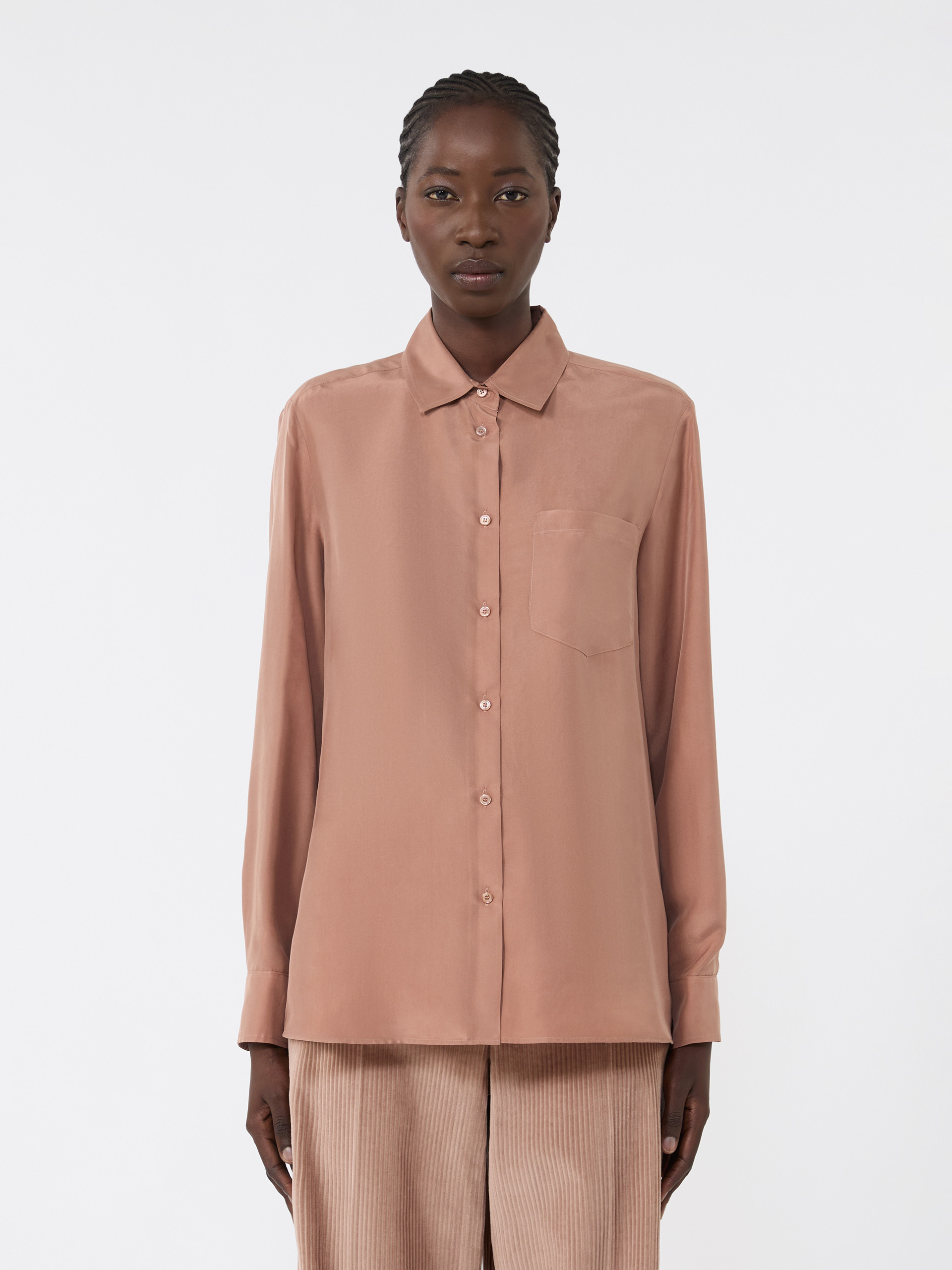 PAMIR Washed silk shirt - 3