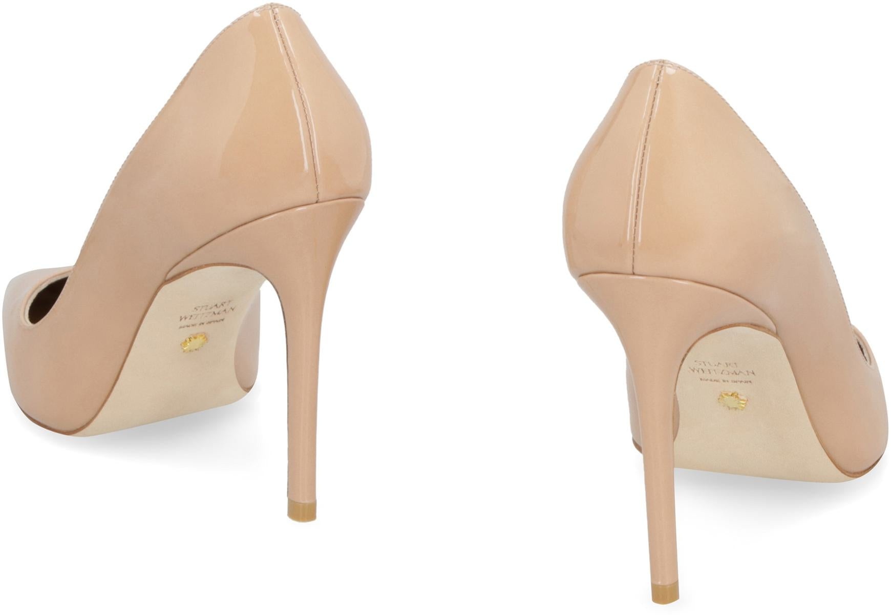 STUART WEITZMAN STUART LEATHER PUMPS - 4