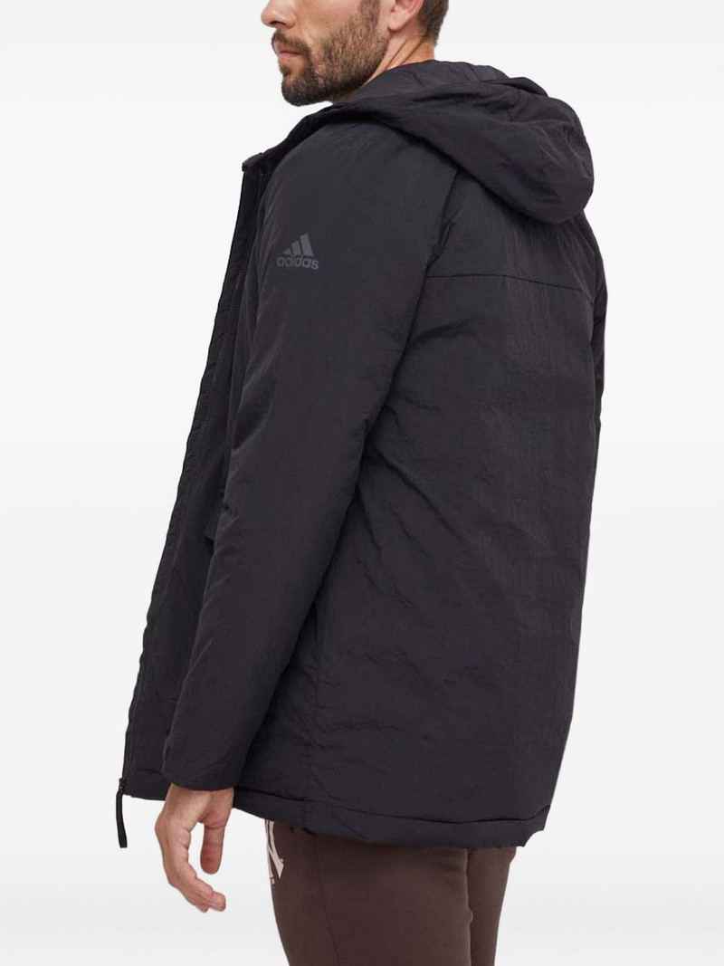 faux-fur hooded parka 4