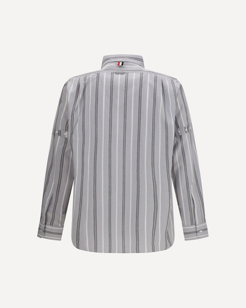 Thom Browne Madras striped armband Shirt outlook