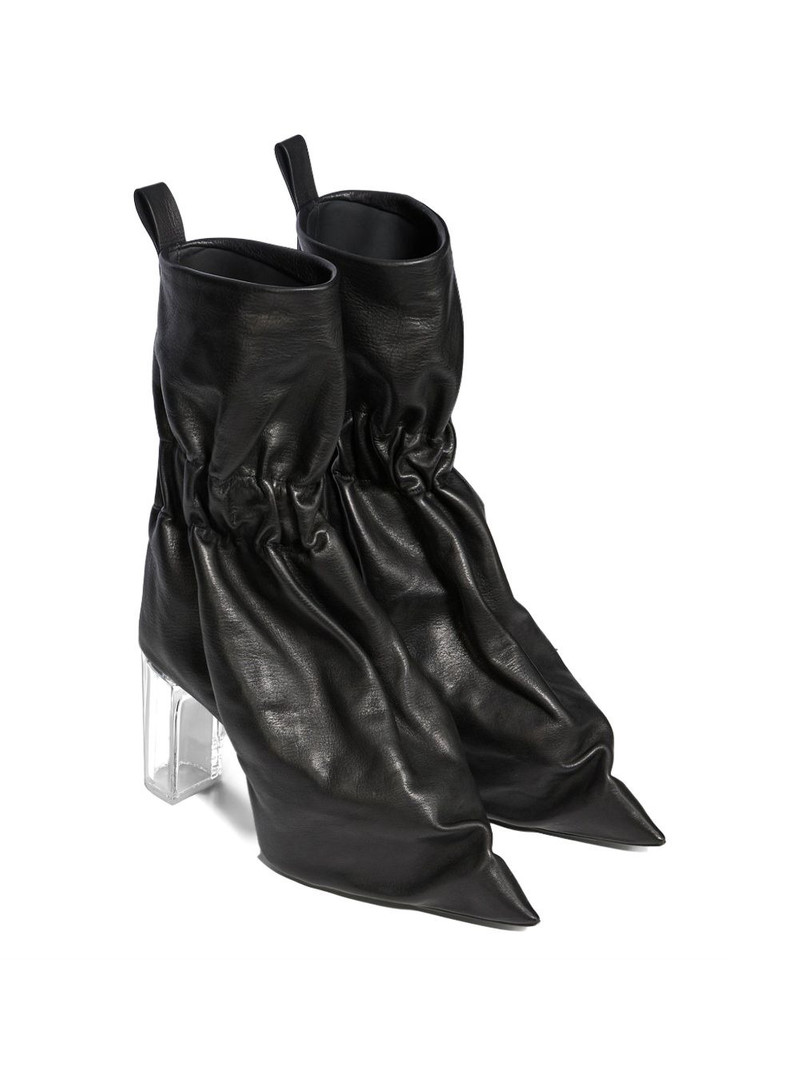 Rick Owens Temple Tied Taquito boots outlook
