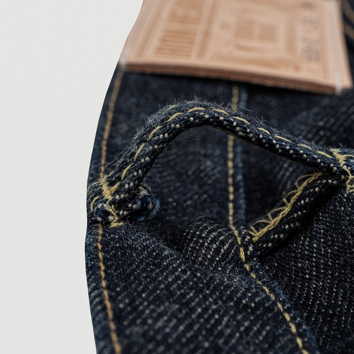 IH-555S-21 21oz Selvedge Denim Super Slim Cut Jeans - Indigo - 14