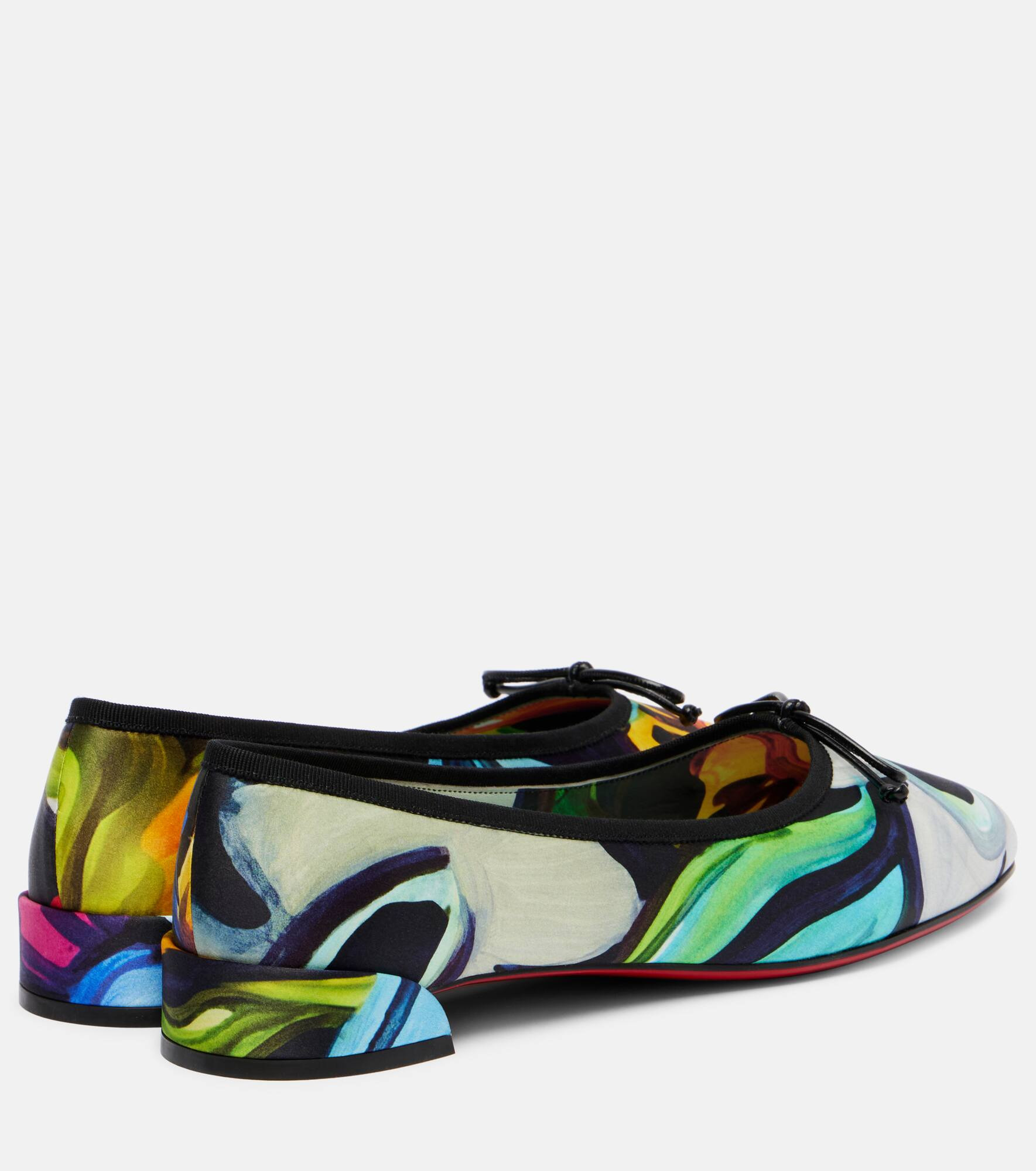 Sweetie Jane satin crêpe ballet flats - 2