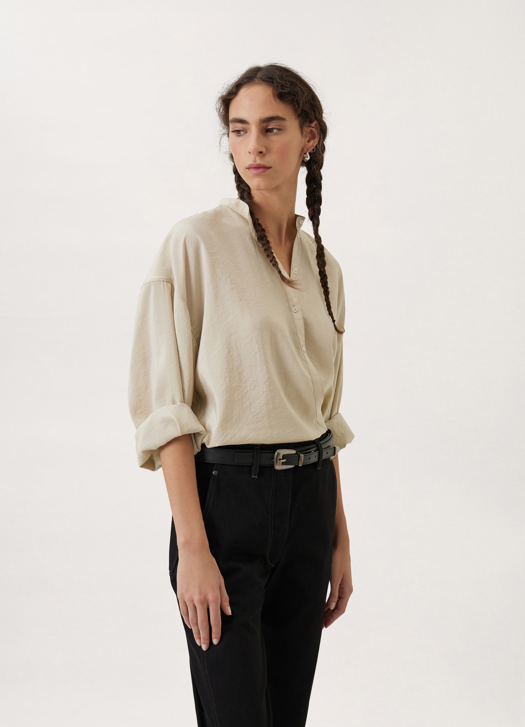 COMMEdesGALemaire BELTS MINIMAL WESTERN BELT