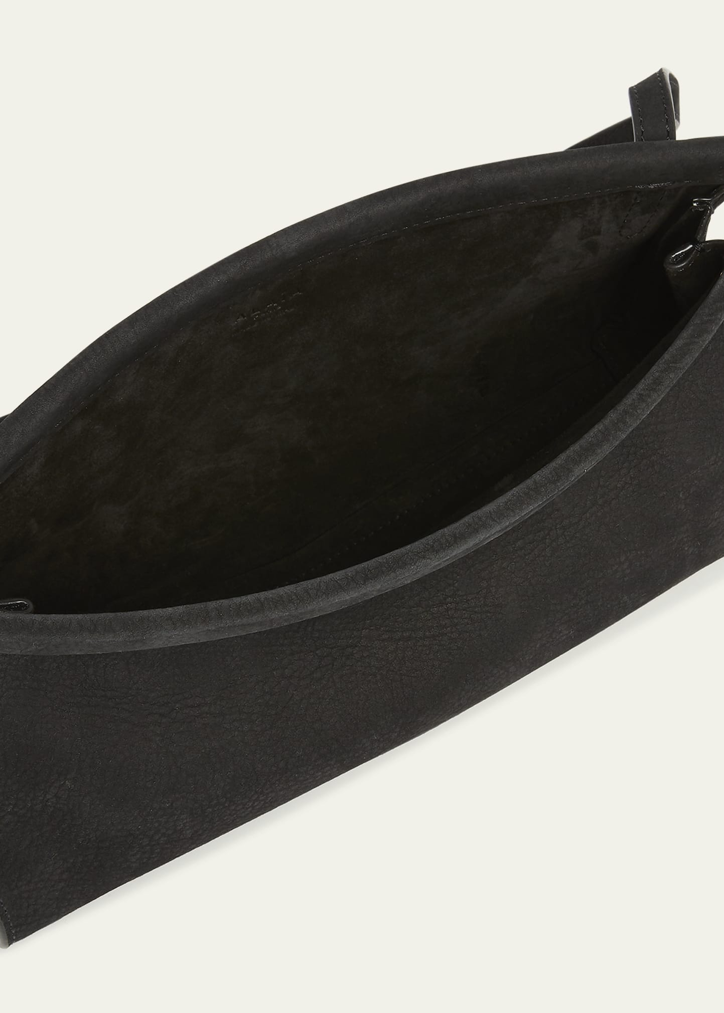 Le Click Small Shoulder Bag in Nubuck Leather - 4