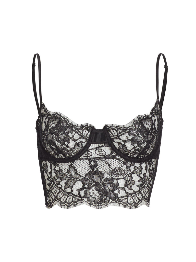 Women's Camille Longline Bra - Black 1