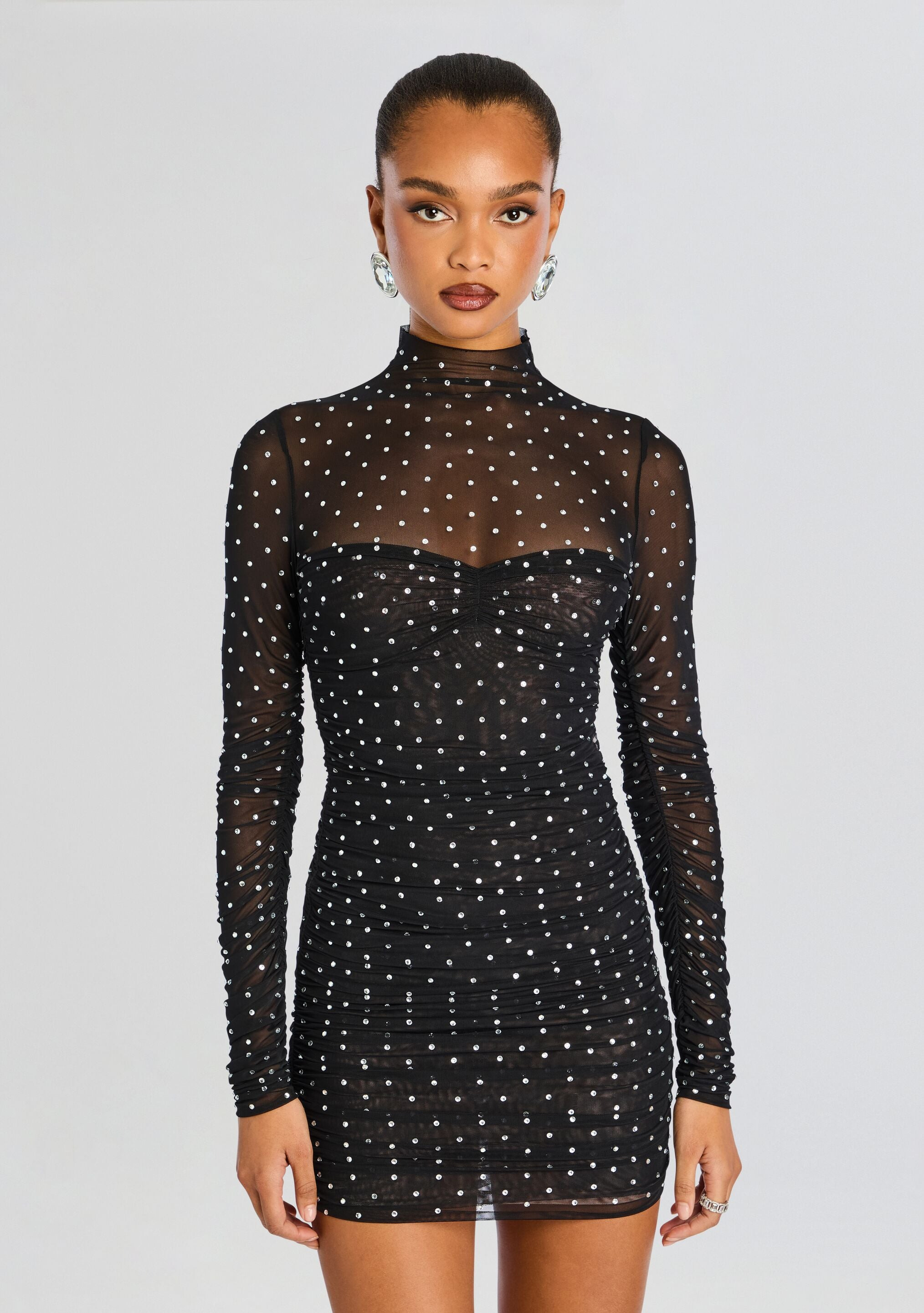 COSSETTE EMBELLISHED DRESS - 4