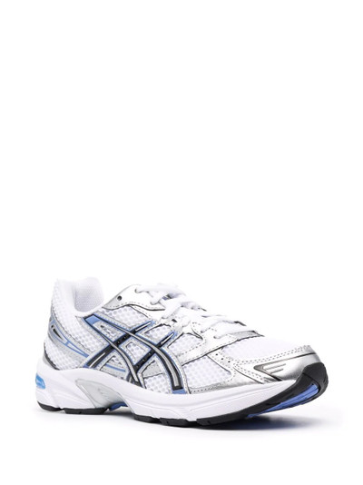 Asics metallic-panel sneakers outlook